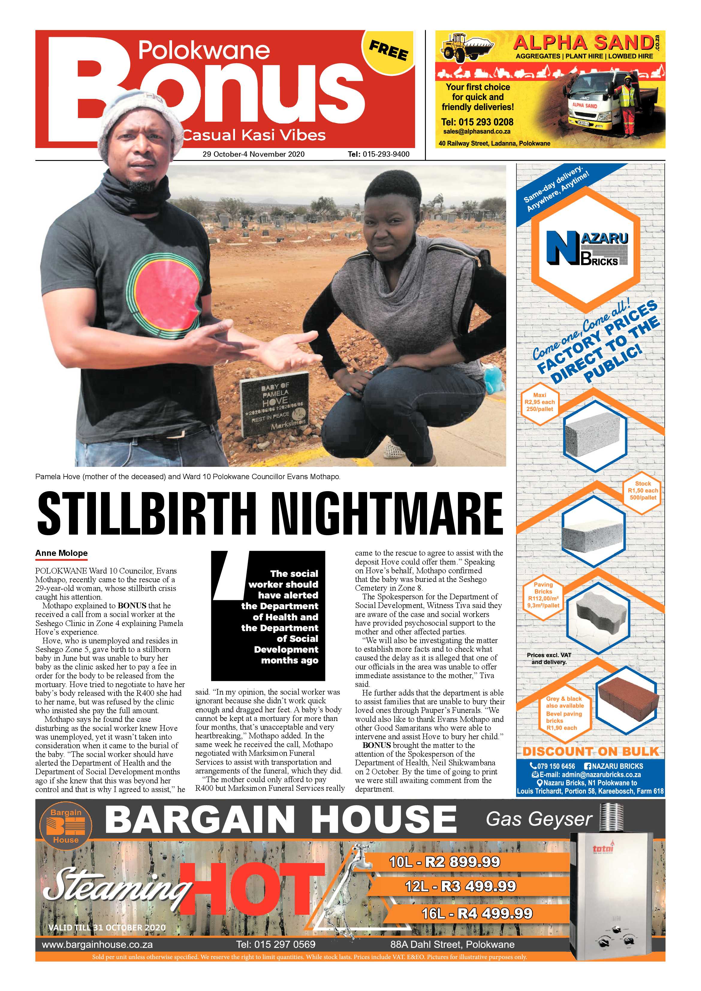 Bonus Review 29 October 2020 page 1