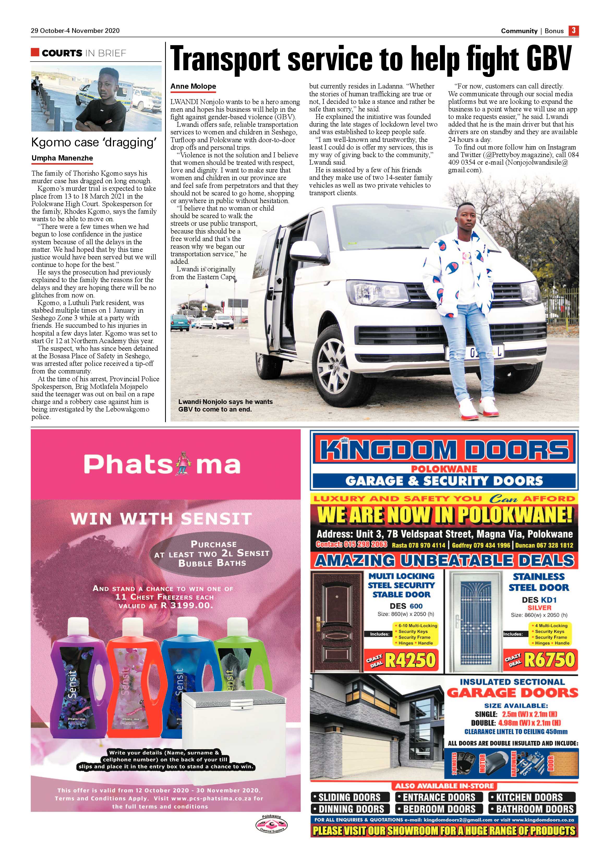 Bonus Review 29 October 2020 page 3