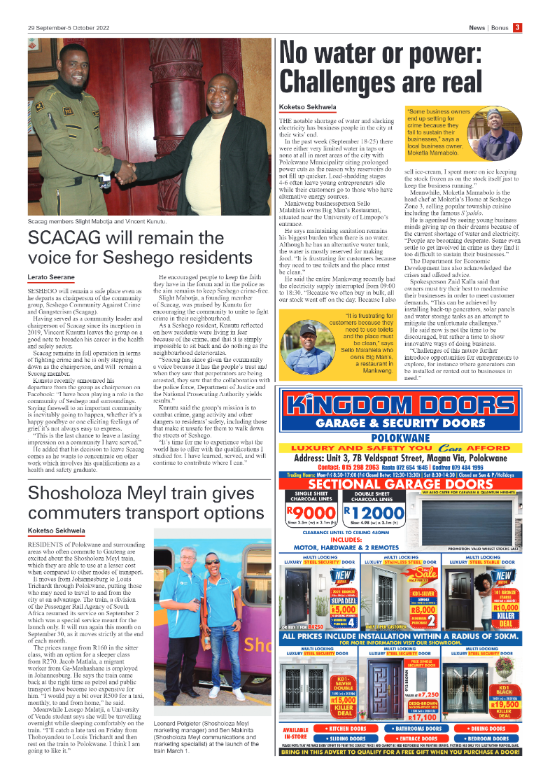 Bonus Review – 29 September 2022 page 3