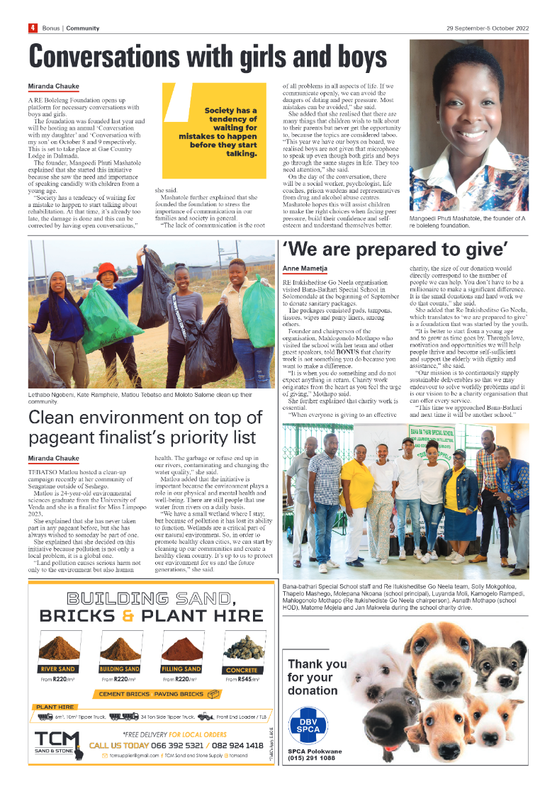 Bonus Review – 29 September 2022 page 4