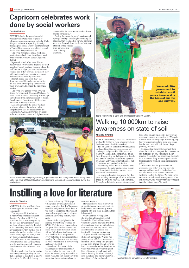 Bonus Review – 30 March 2023 page 4