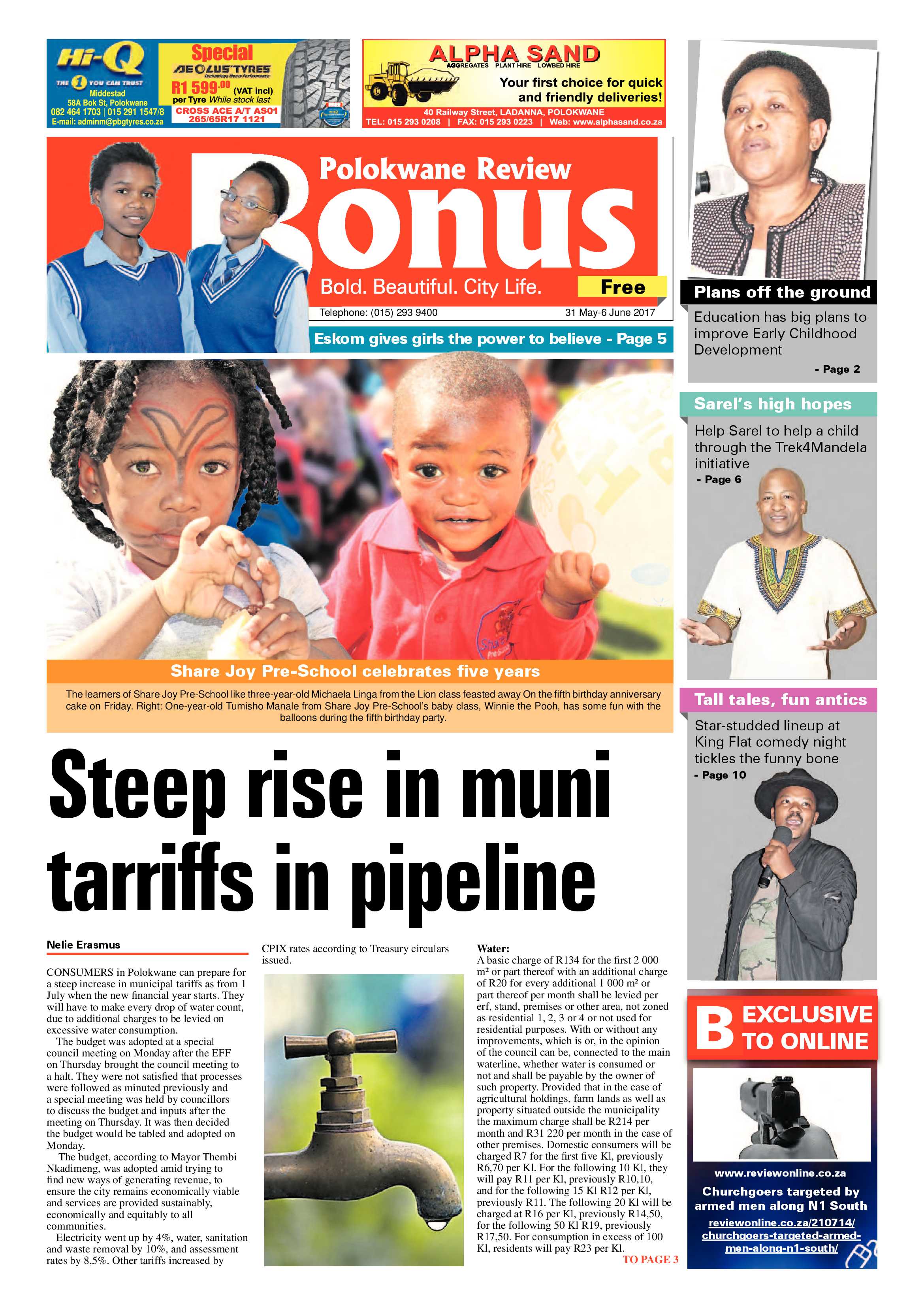 Bonus Review 31 May 2017 page 1