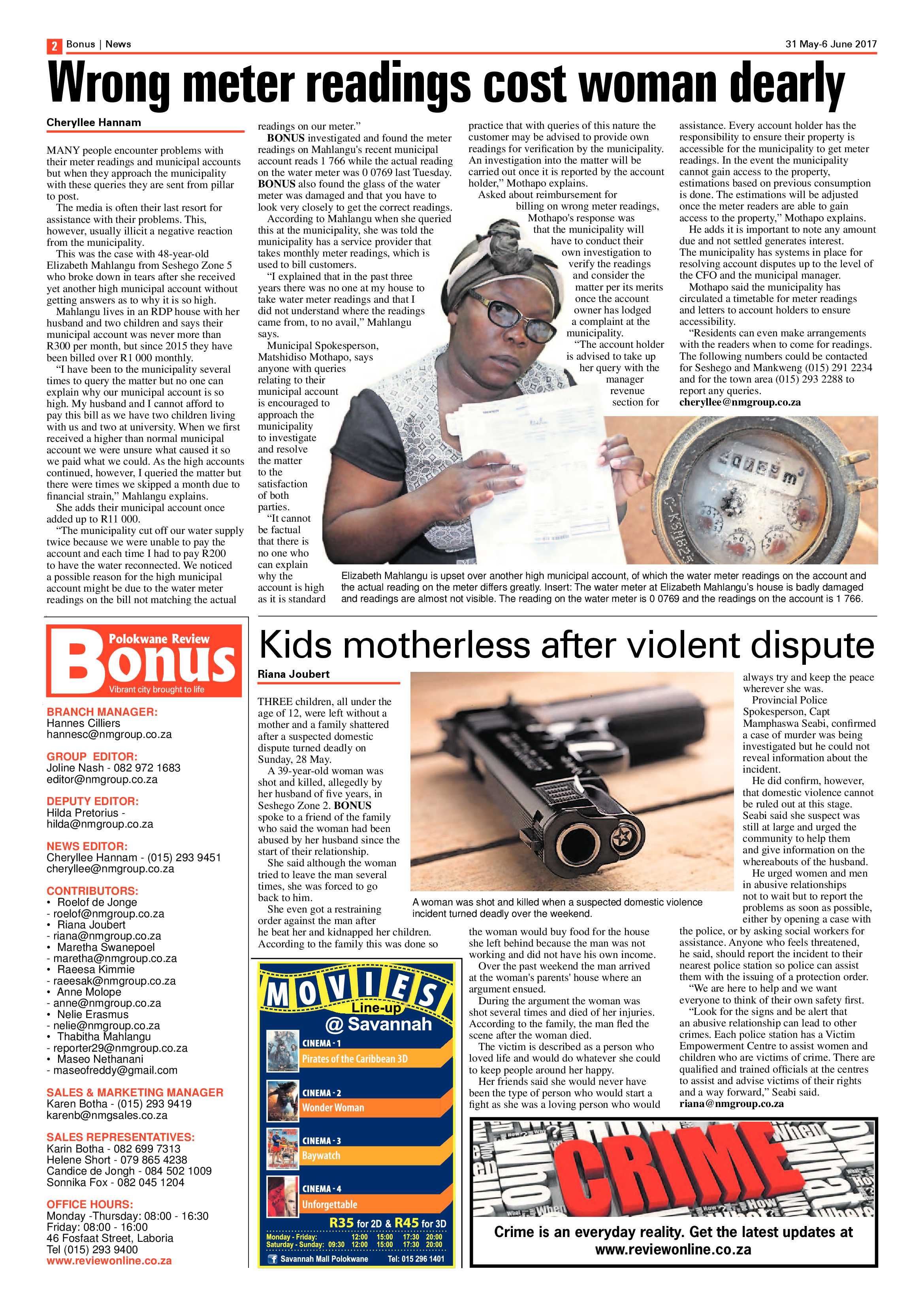 Bonus Review 31 May 2017 page 2