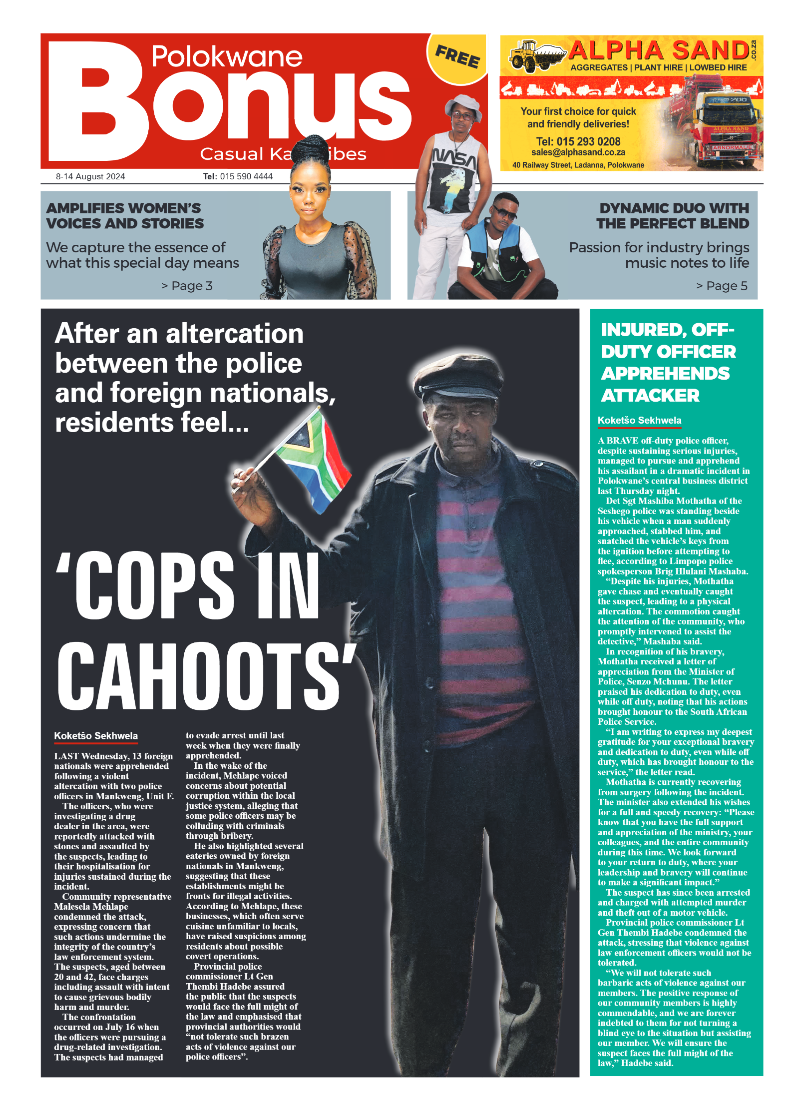 Bonus Review – 8 August 2024 page 1