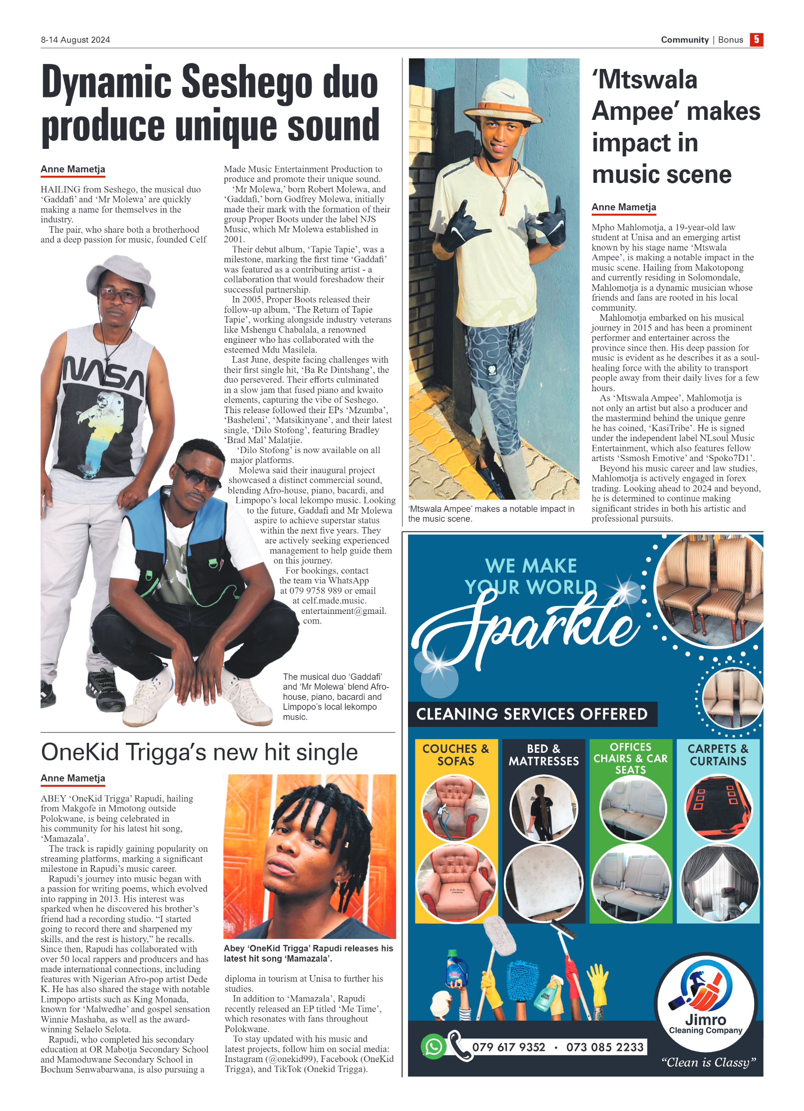 Bonus Review – 8 August 2024 page 5