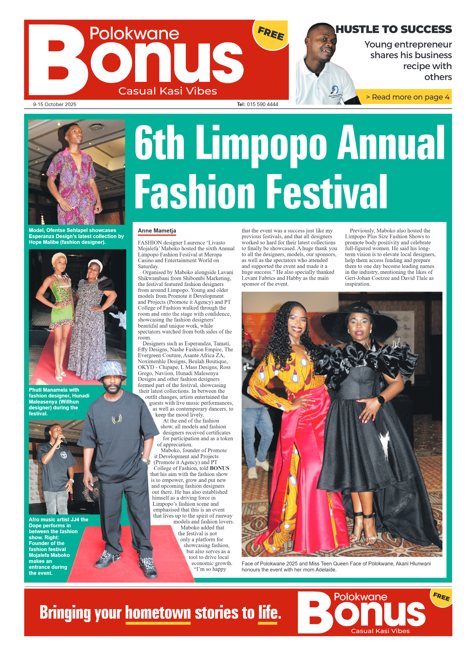 Bonus Review – 9 October 2025 page 1