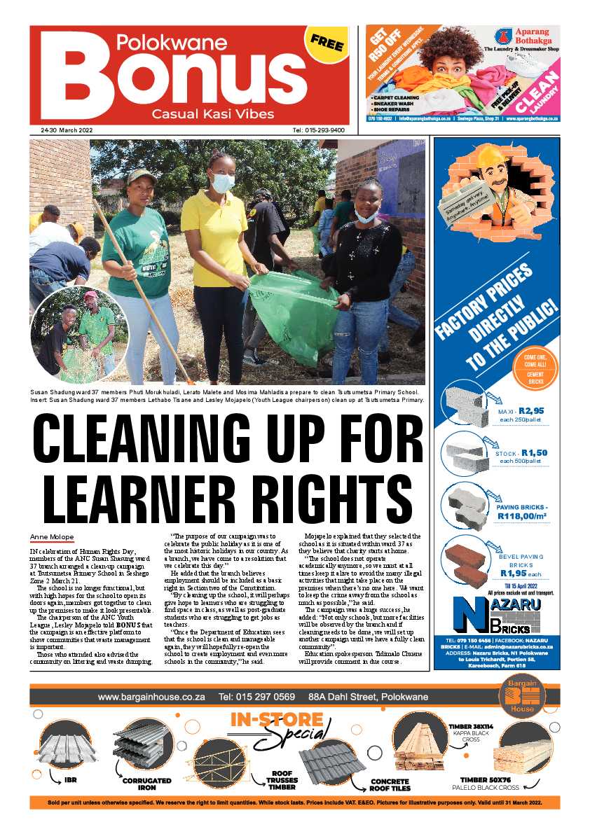 Bonus Review – 24 March 2022 page 1