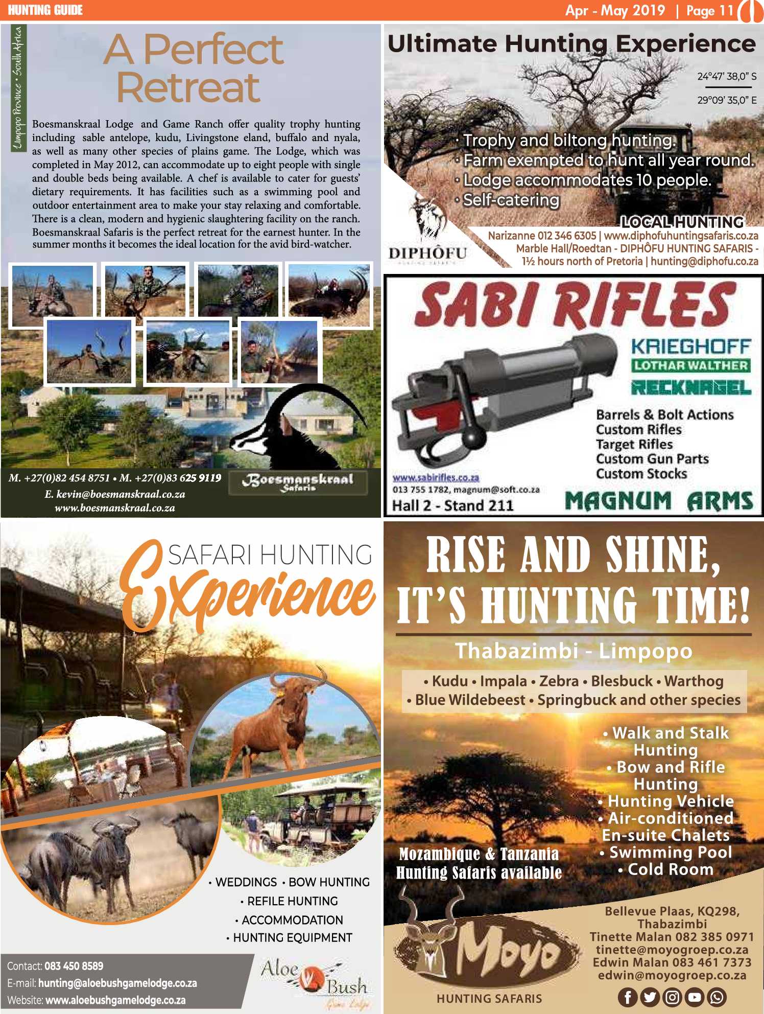 Hunting Guide 2019 page 11