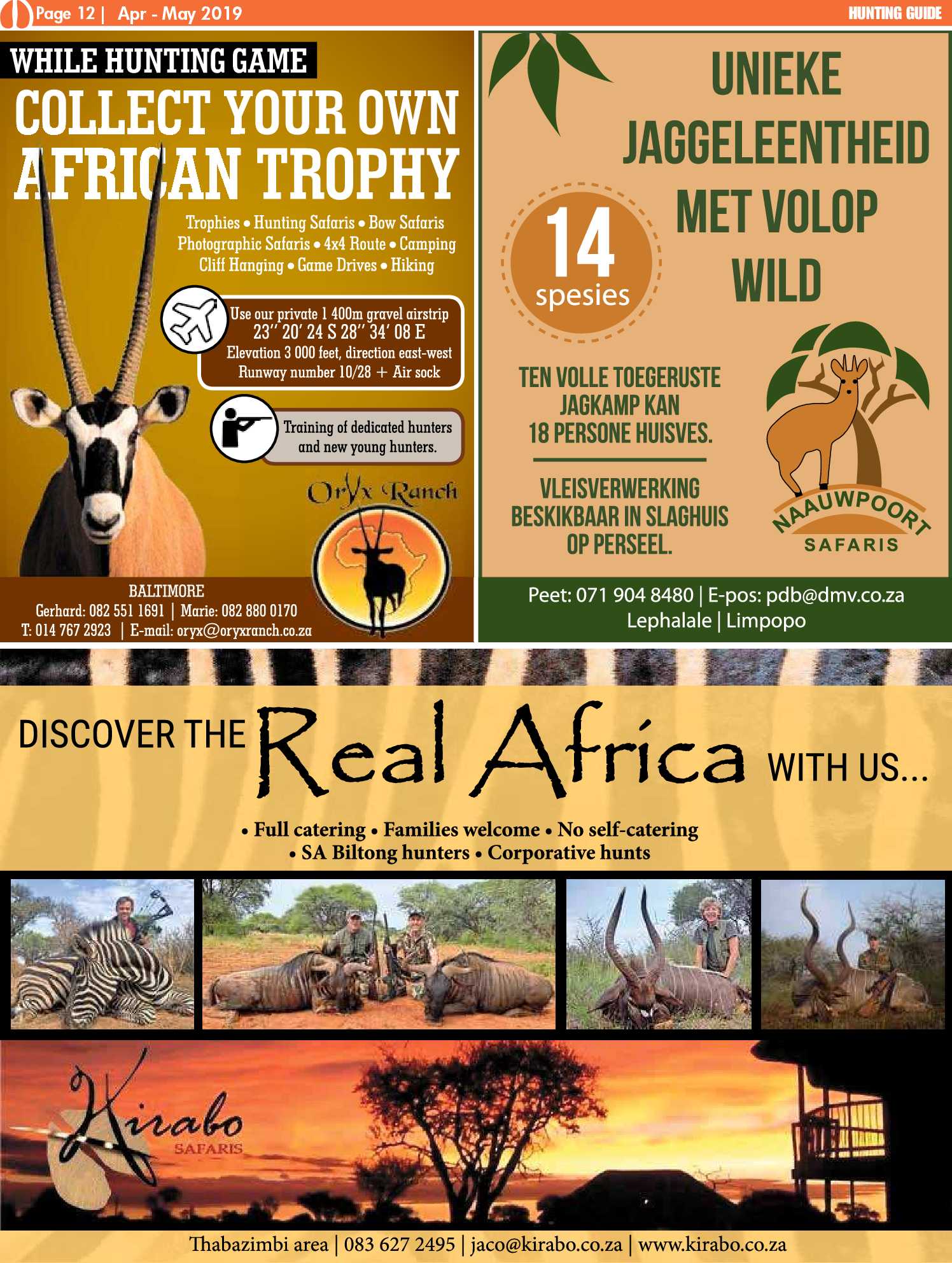 Hunting Guide 2019 page 12