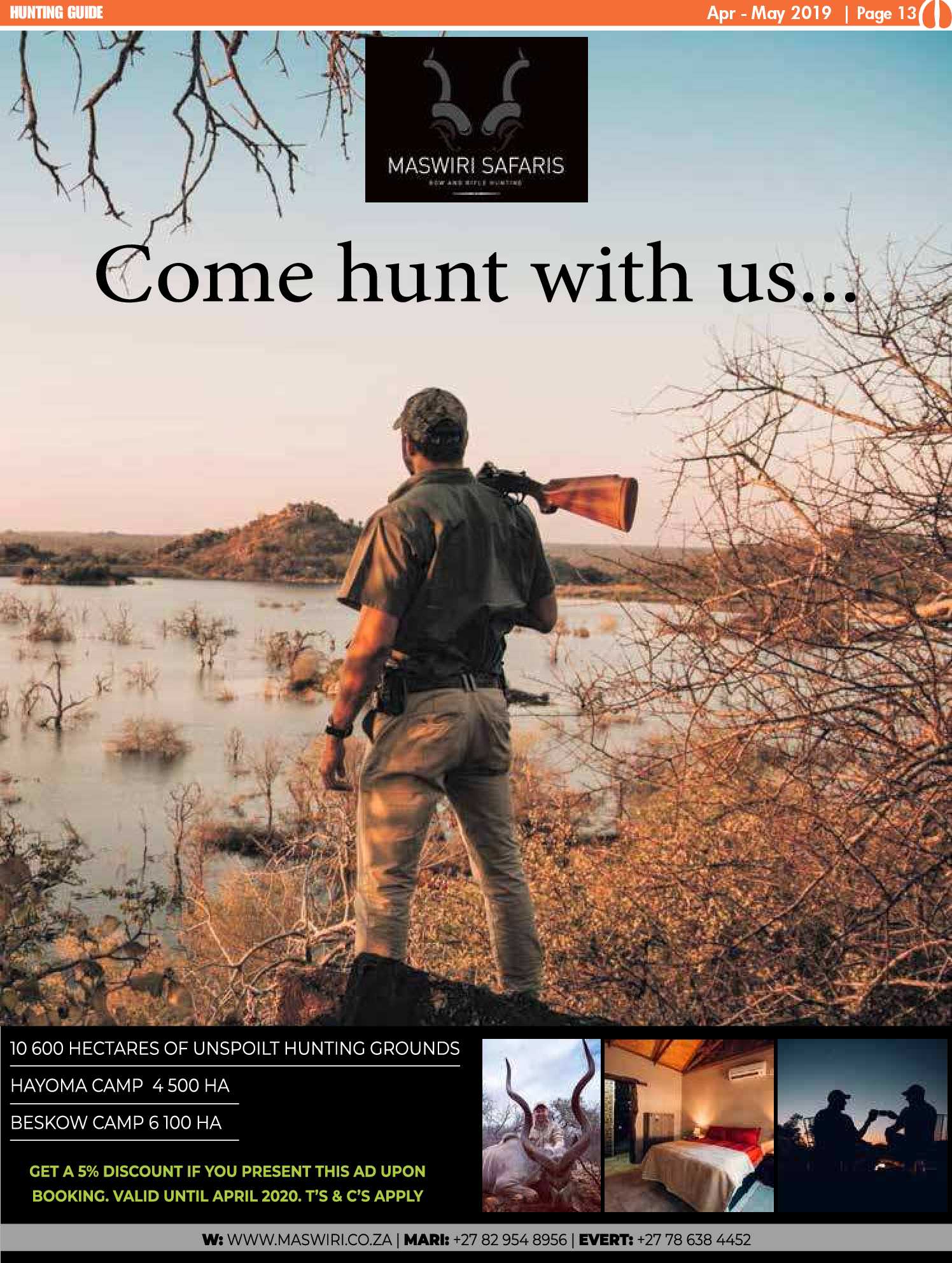 Hunting Guide 2019 page 13