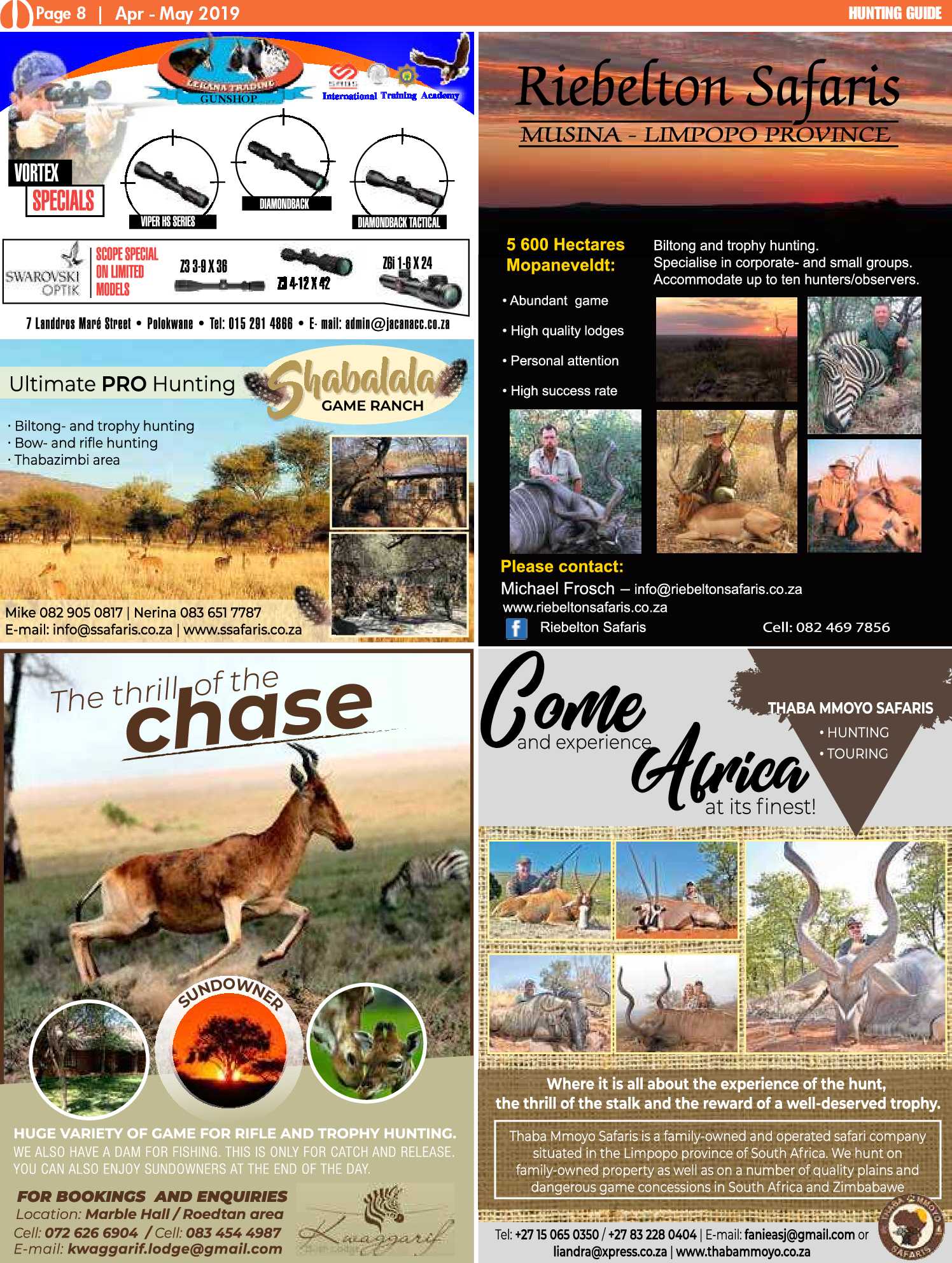Hunting Guide 2019 page 8