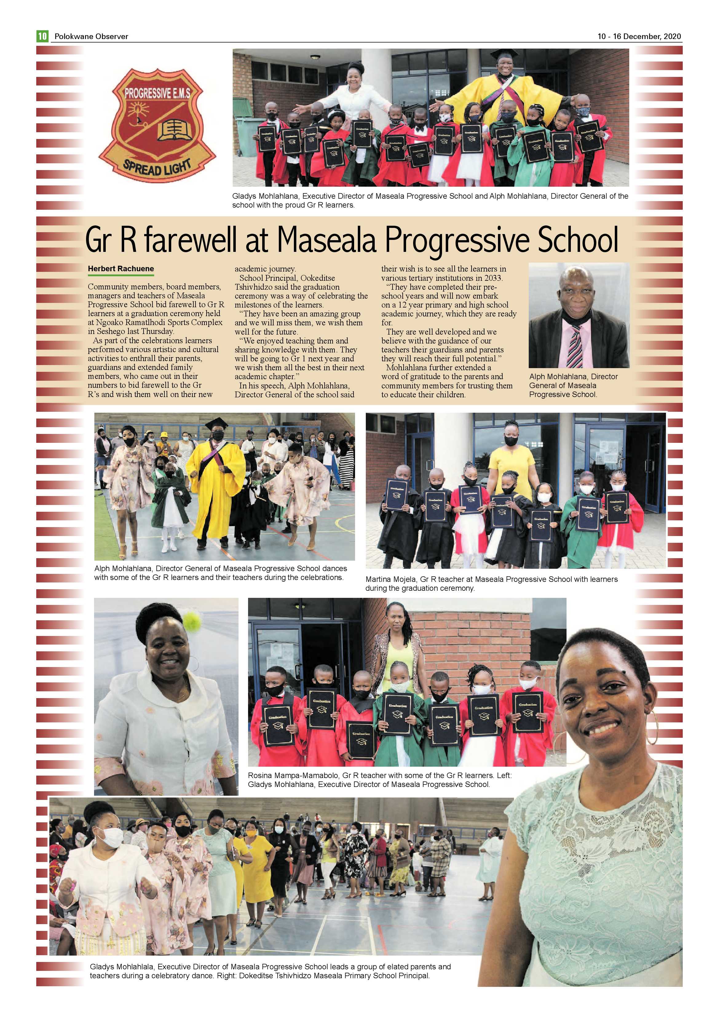 Polokwane Observer 10 December 2020 page 10