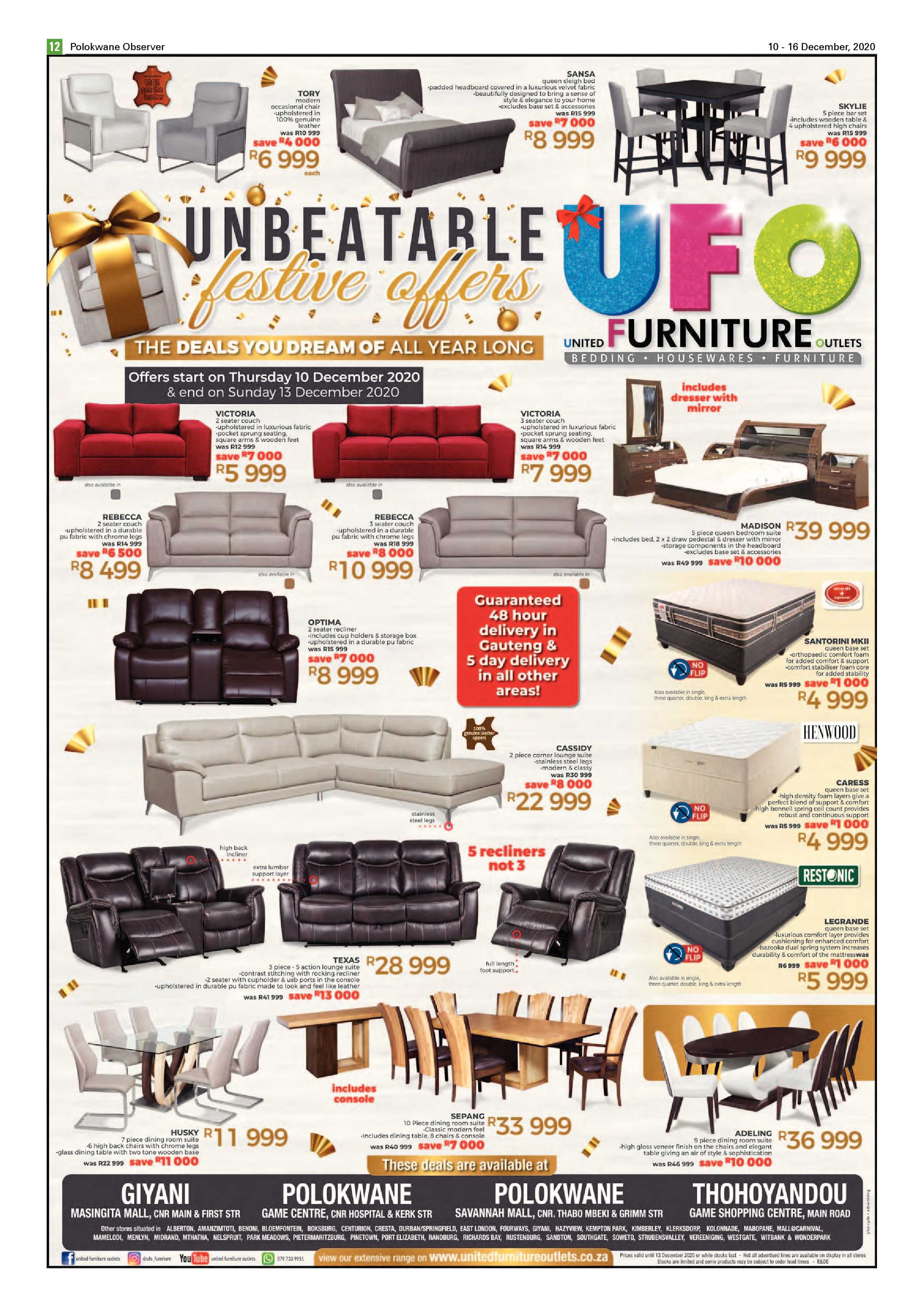 Polokwane Observer 10 December 2020 page 12