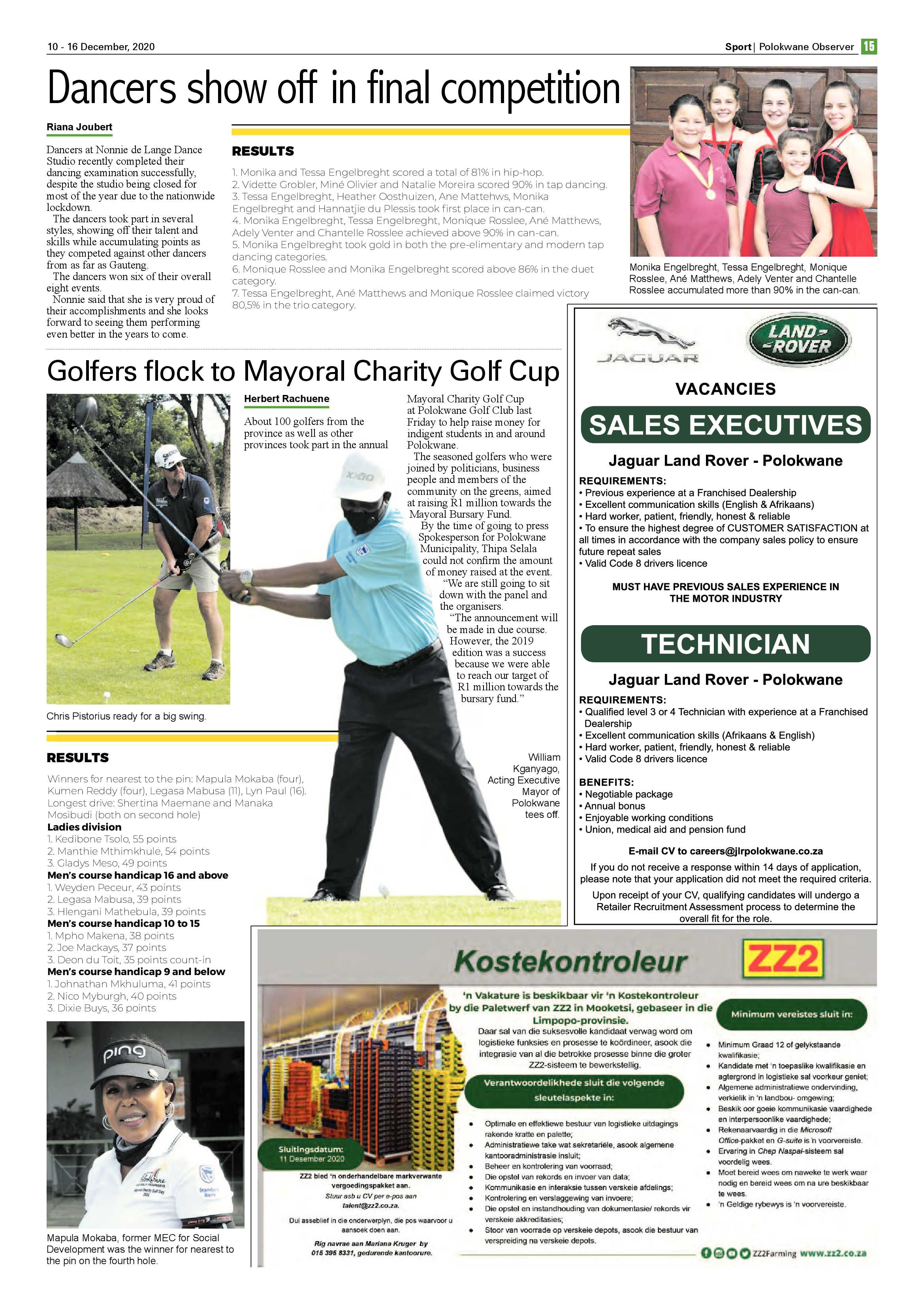 Polokwane Observer 10 December 2020 page 15