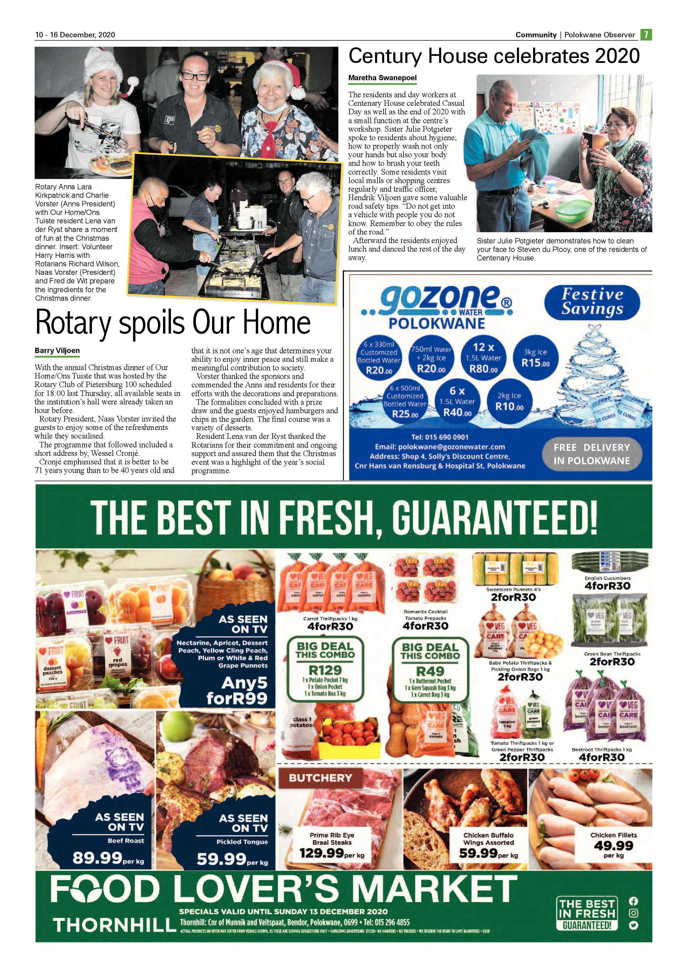 Polokwane Observer 10 December 2020 page 7