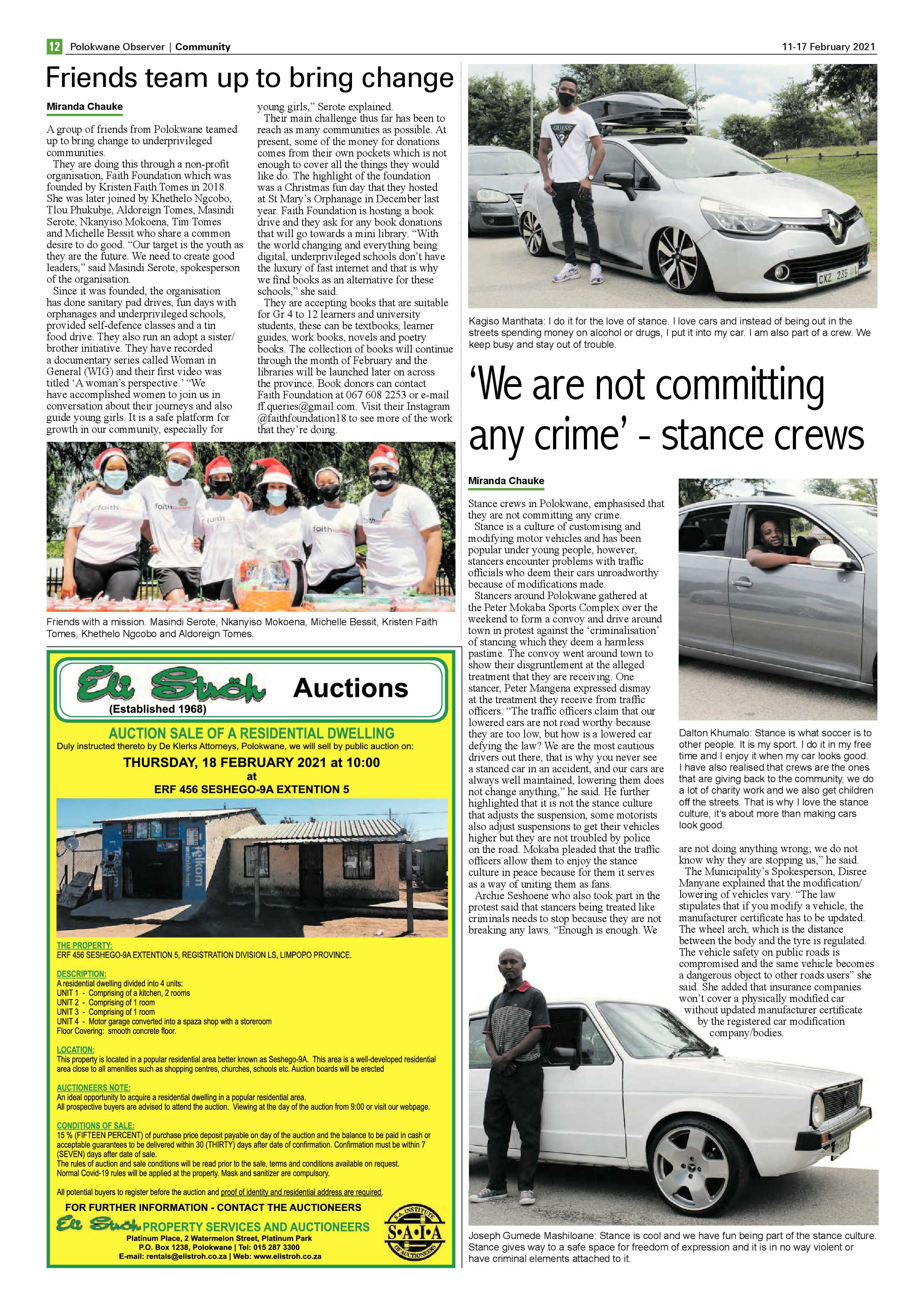 Polokwane Observer 11 February 2021 page 12