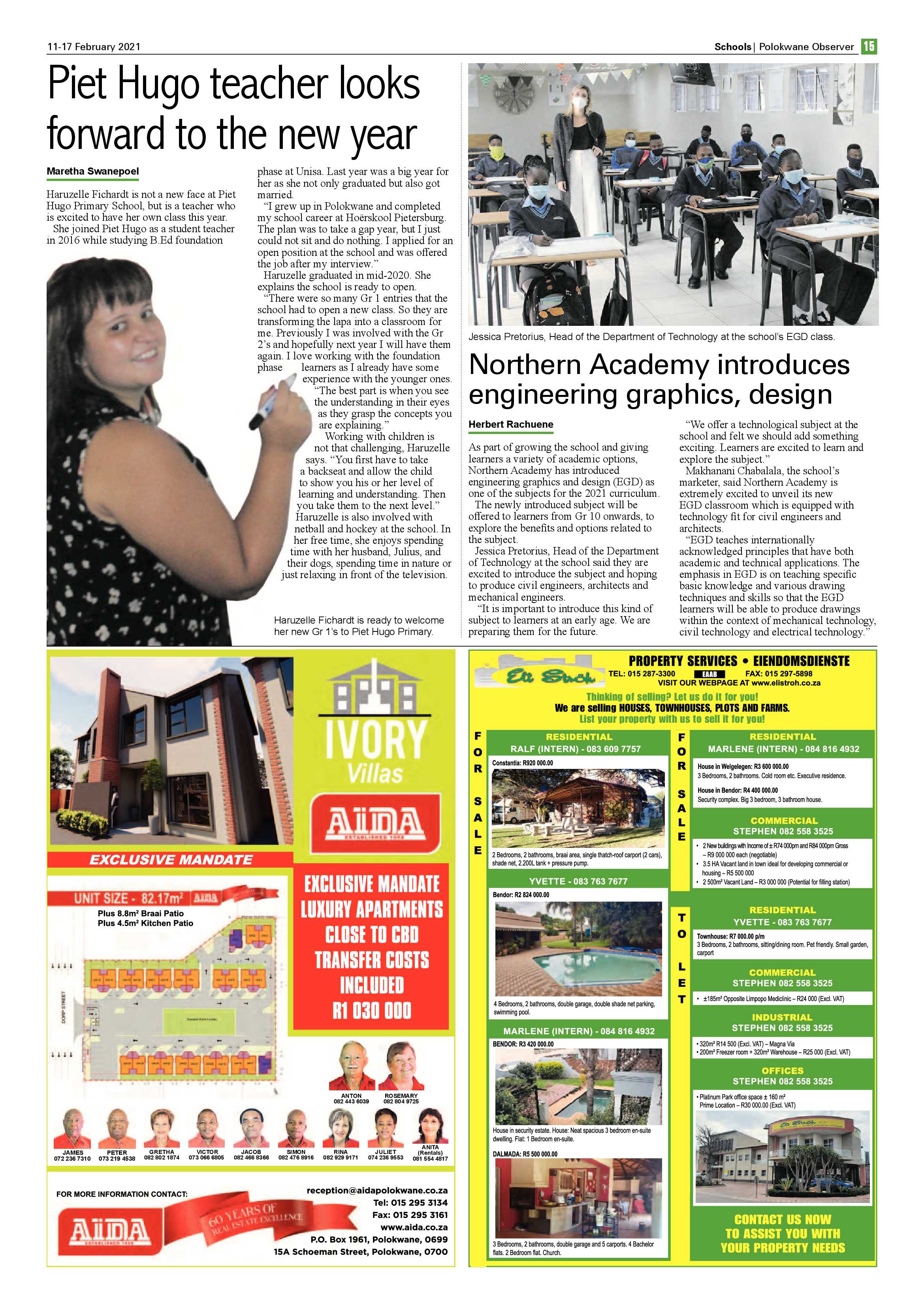 Polokwane Observer 11 February 2021 page 15