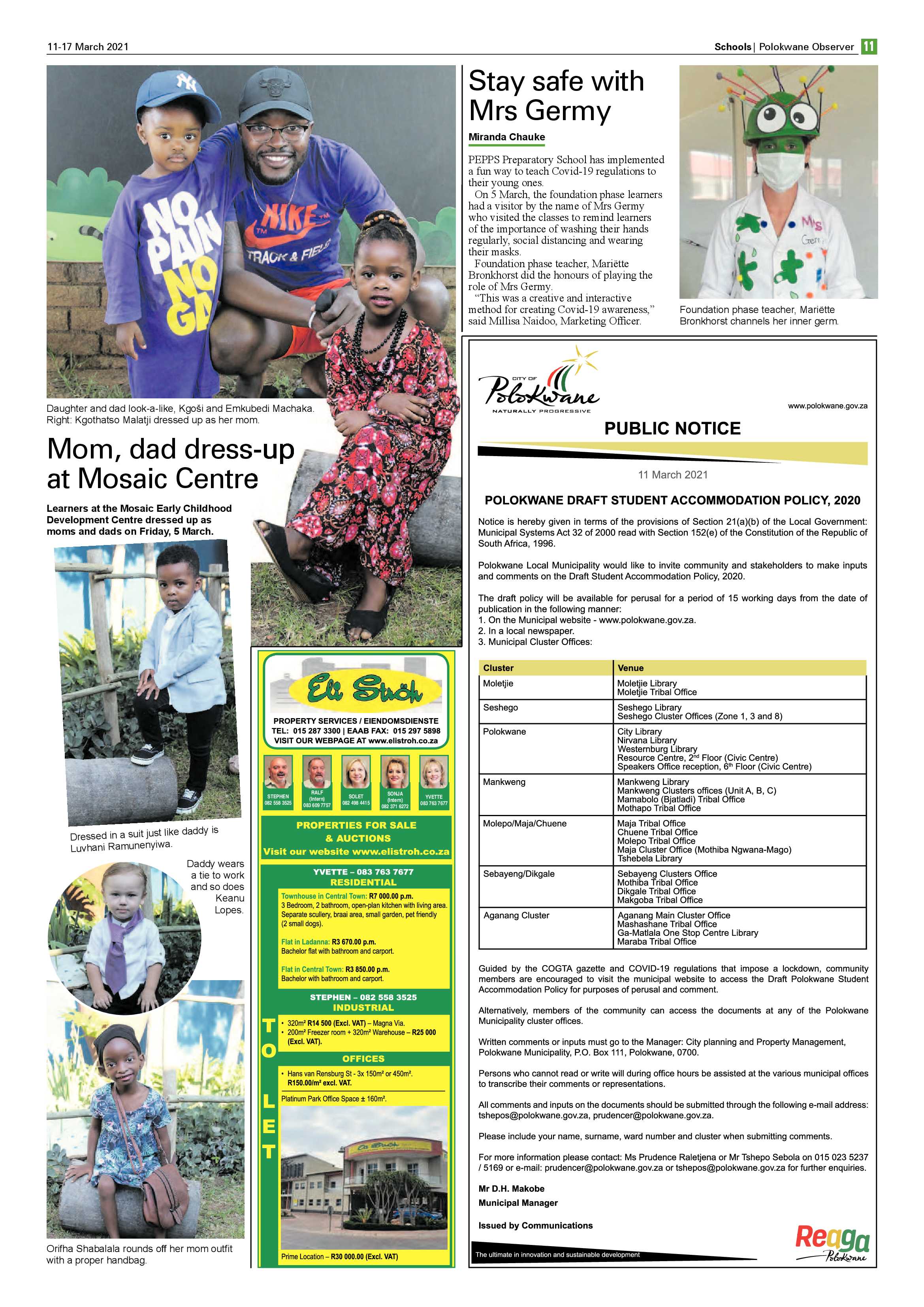 Polokwane Observer 11 March 2021 page 11