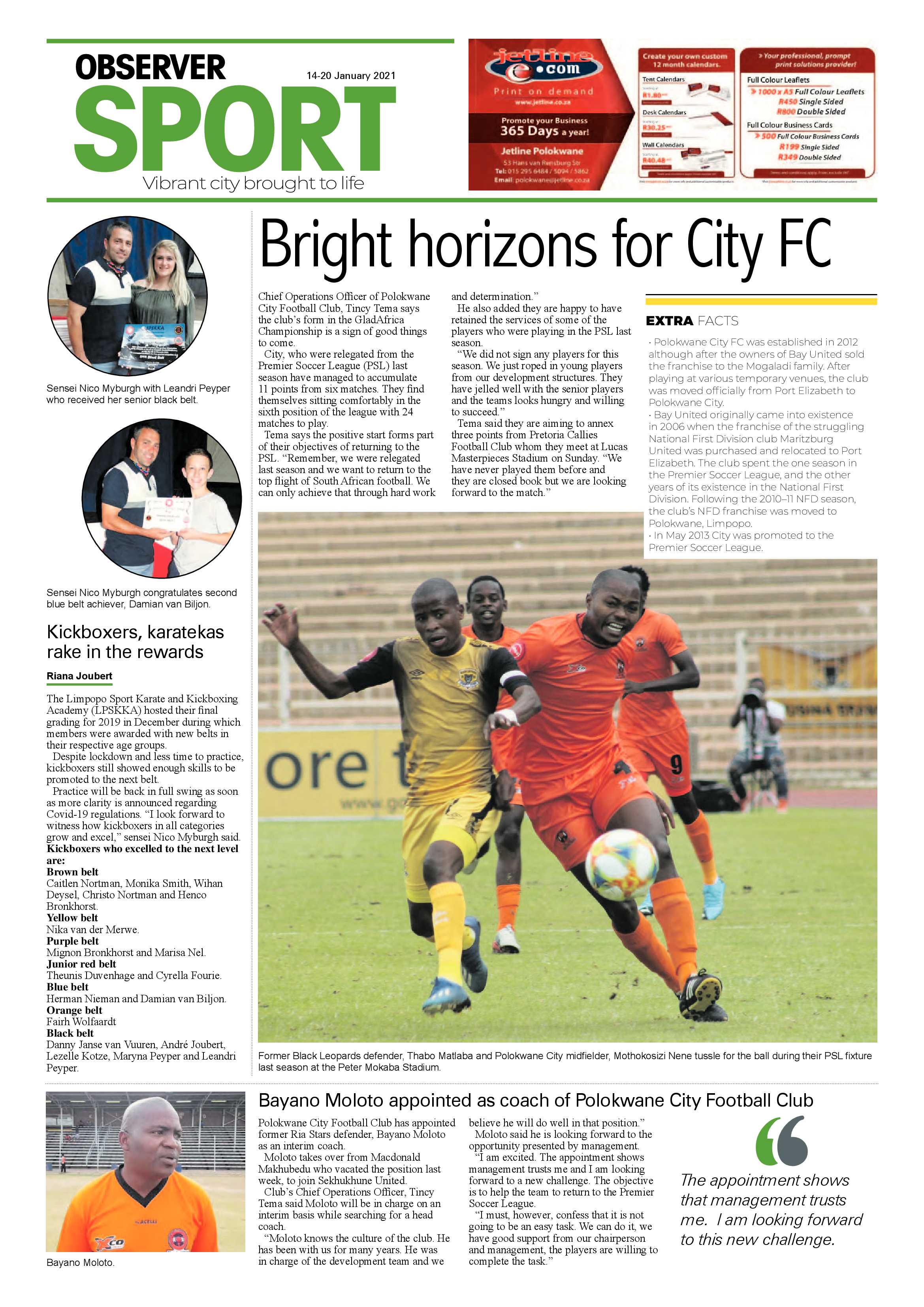 Polokwane Observer 14 January 2021 page 8
