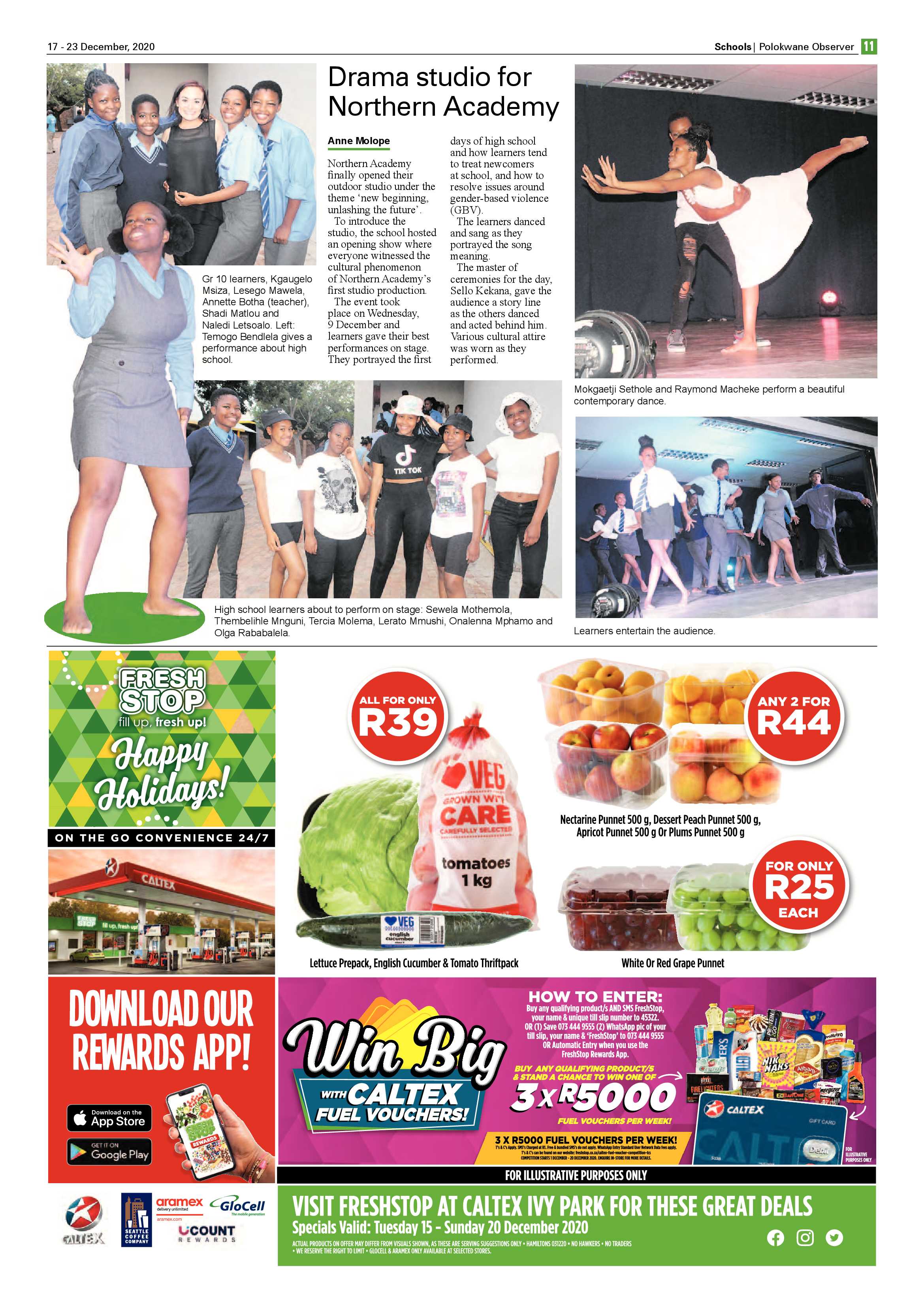 Polokwane Observer 17 December 2020 page 11