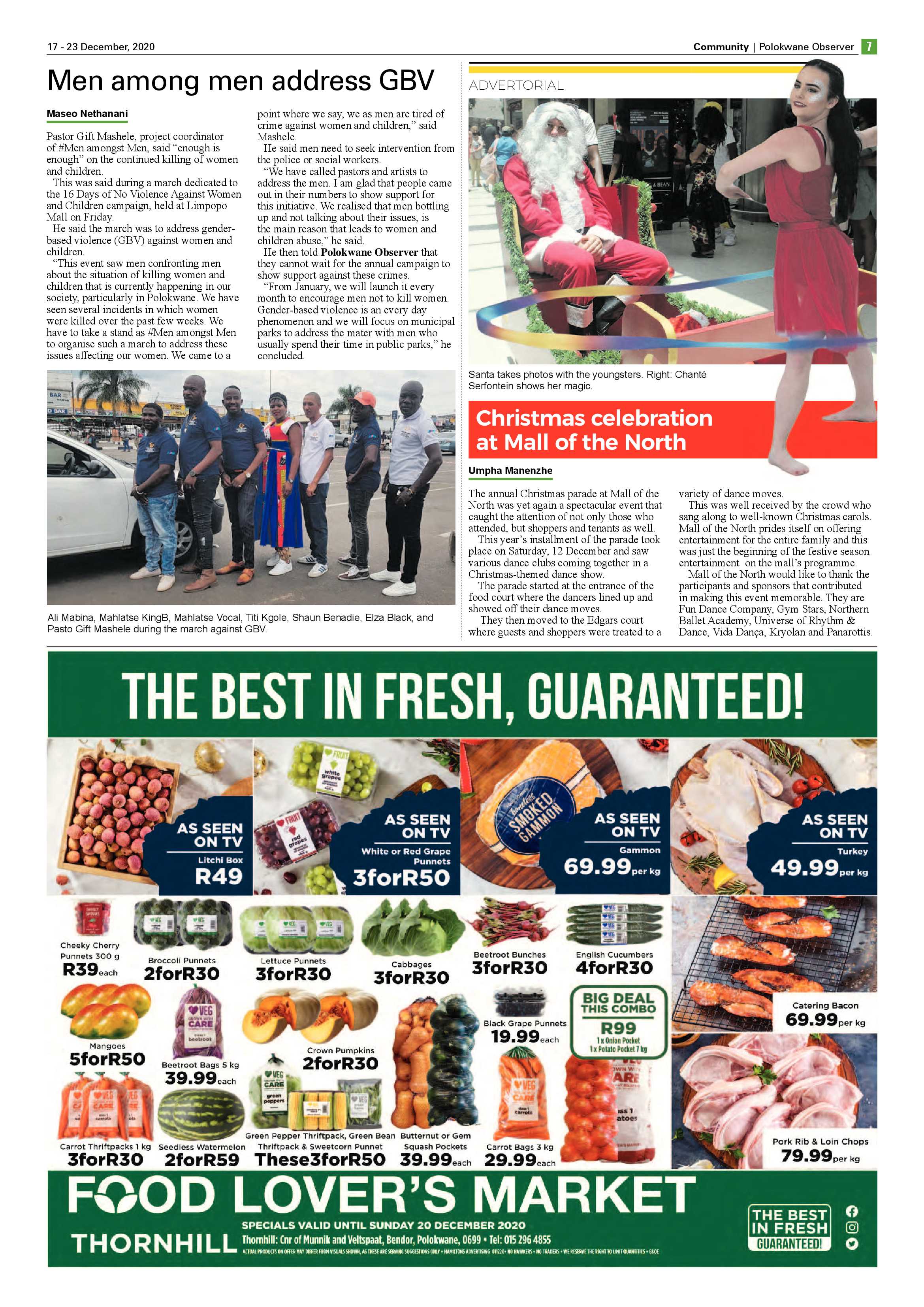 Polokwane Observer 17 December 2020 page 7