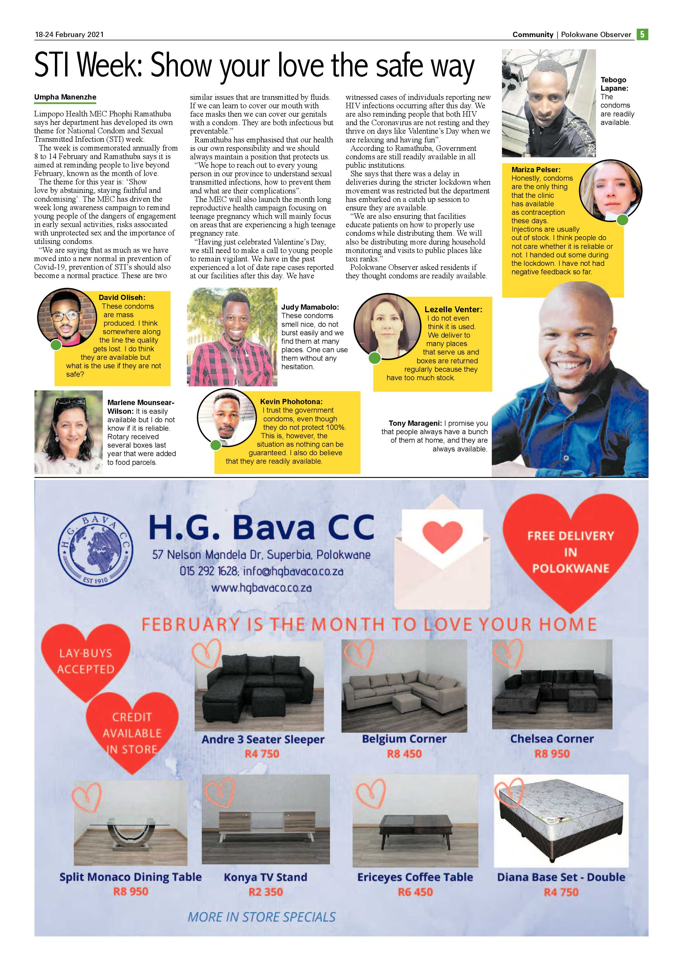 Polokwane Observer 18 February 2021 page 5