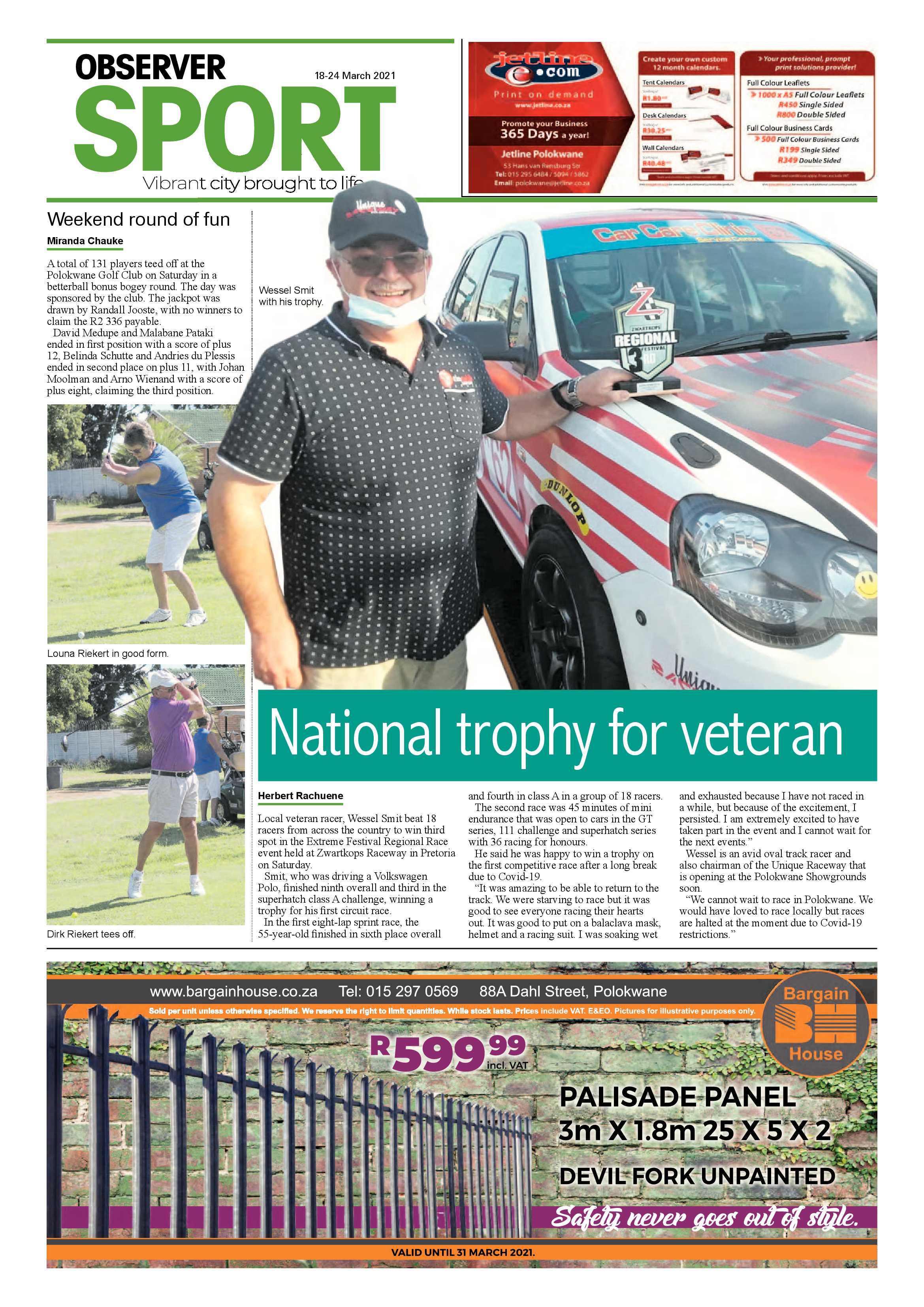 Polokwane Observer 18 March 2021 page 20