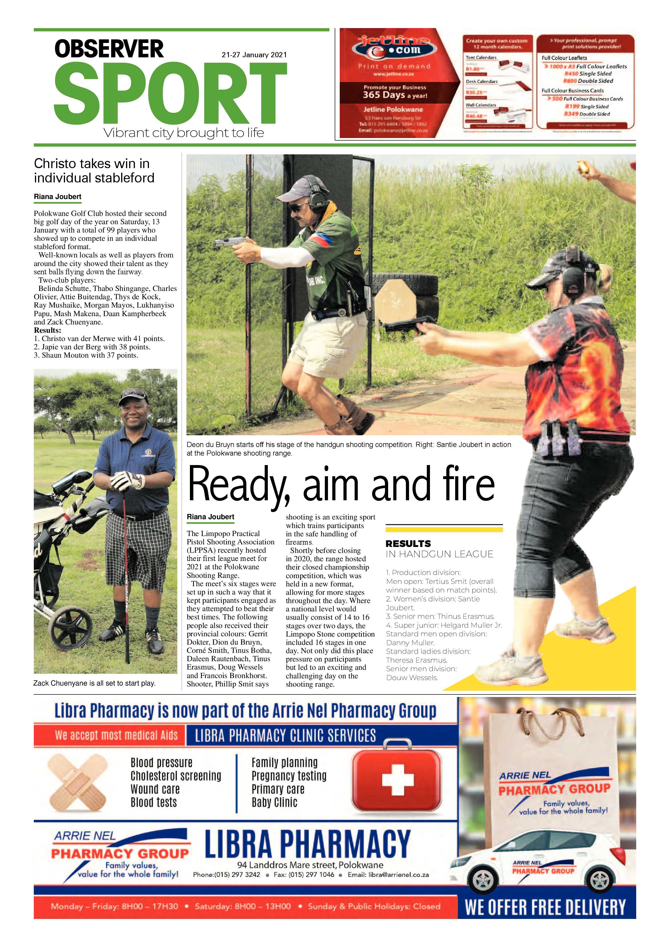 Polokwane Observer 21 January 2021 page 16