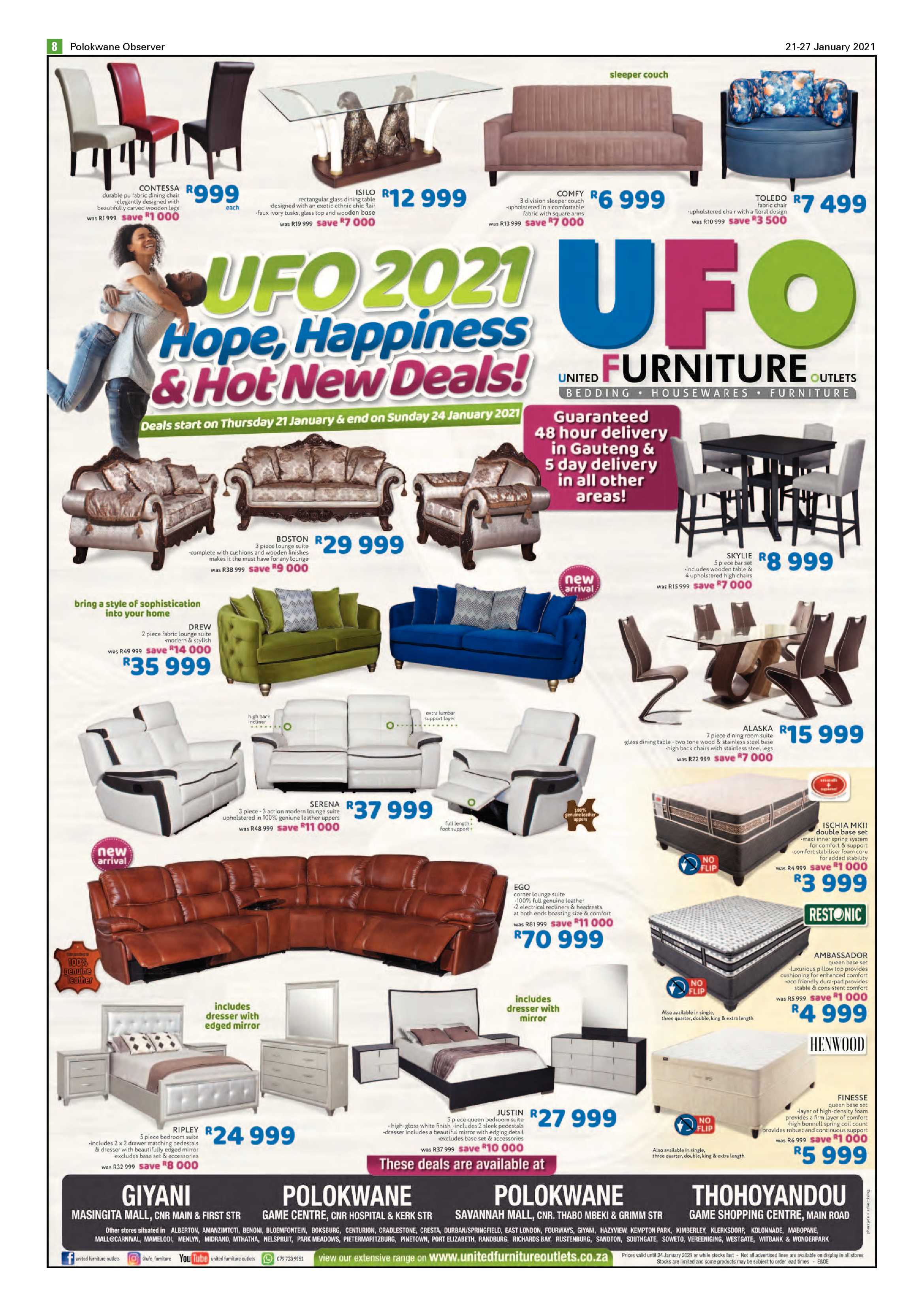 Polokwane Observer 21 January 2021 page 8