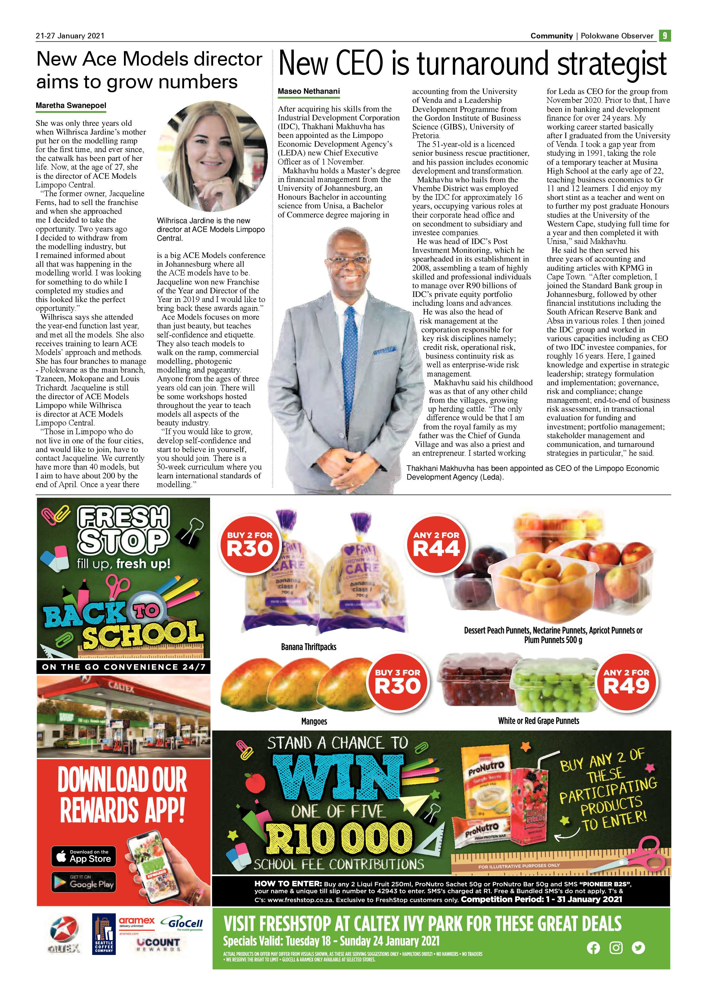 Polokwane Observer 21 January 2021 page 9