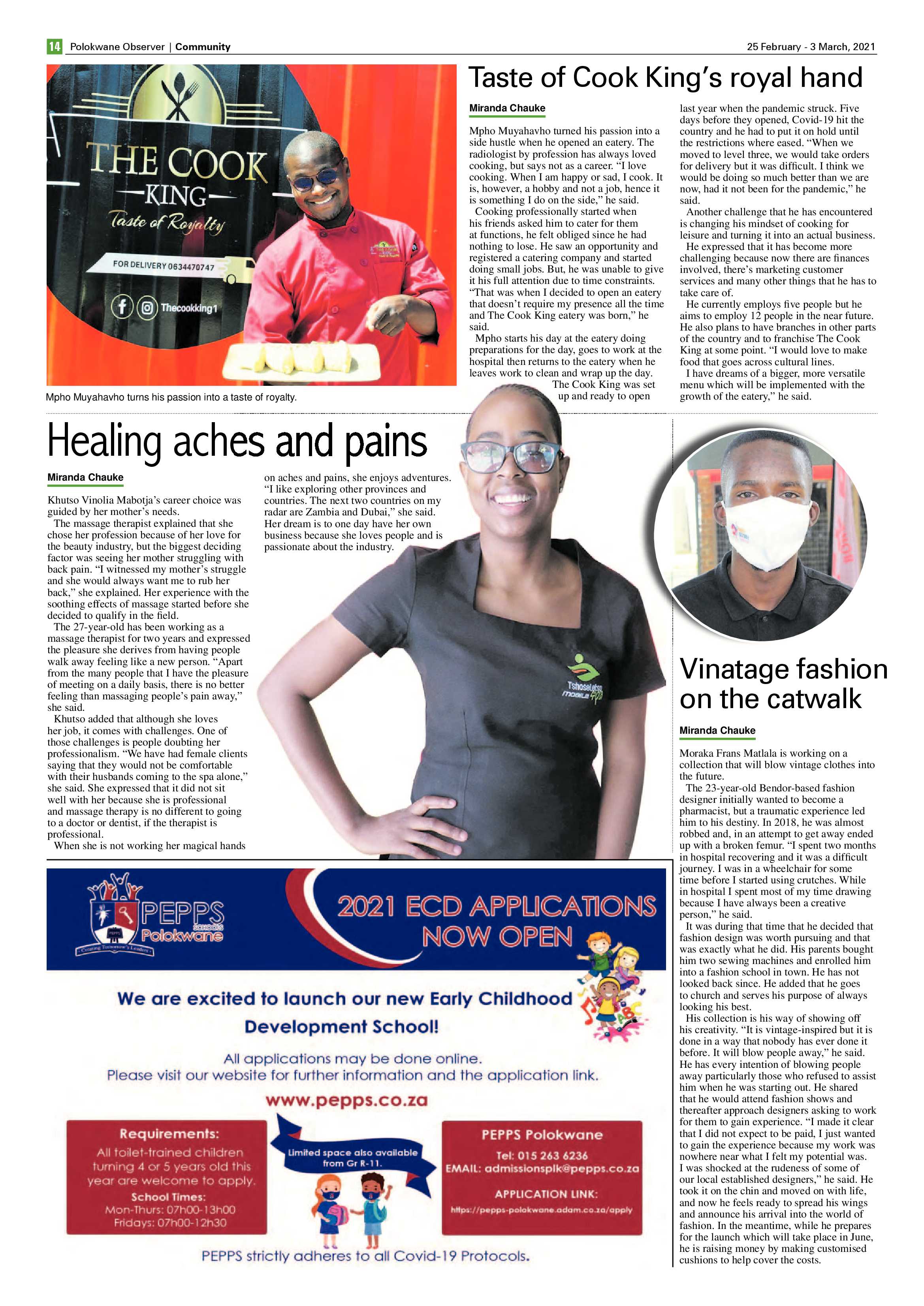 Polokwane Observer 25 February 2021 page 14