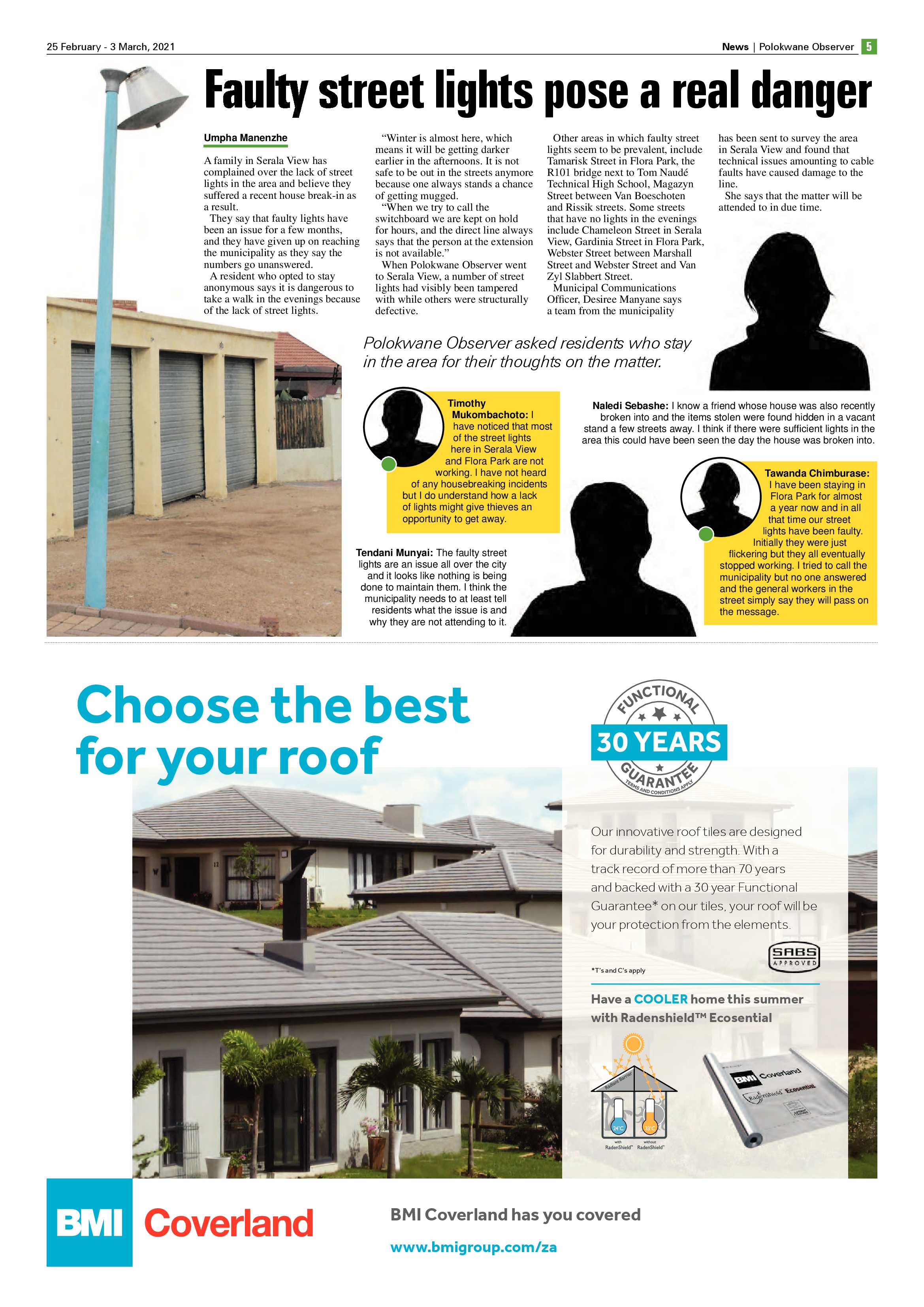 Polokwane Observer 25 February 2021 page 5