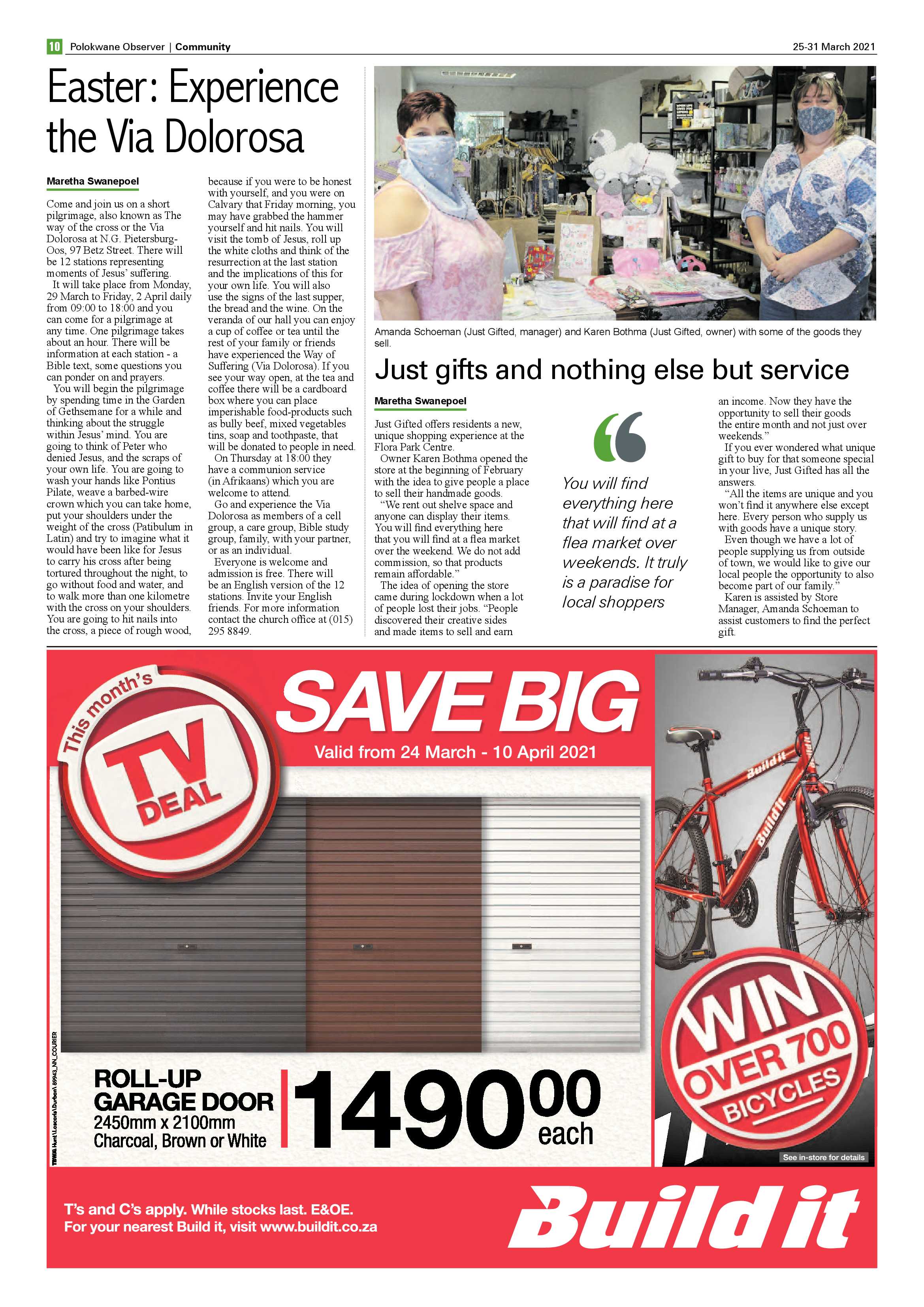 Polokwane Observer 25 March 2021 page 10