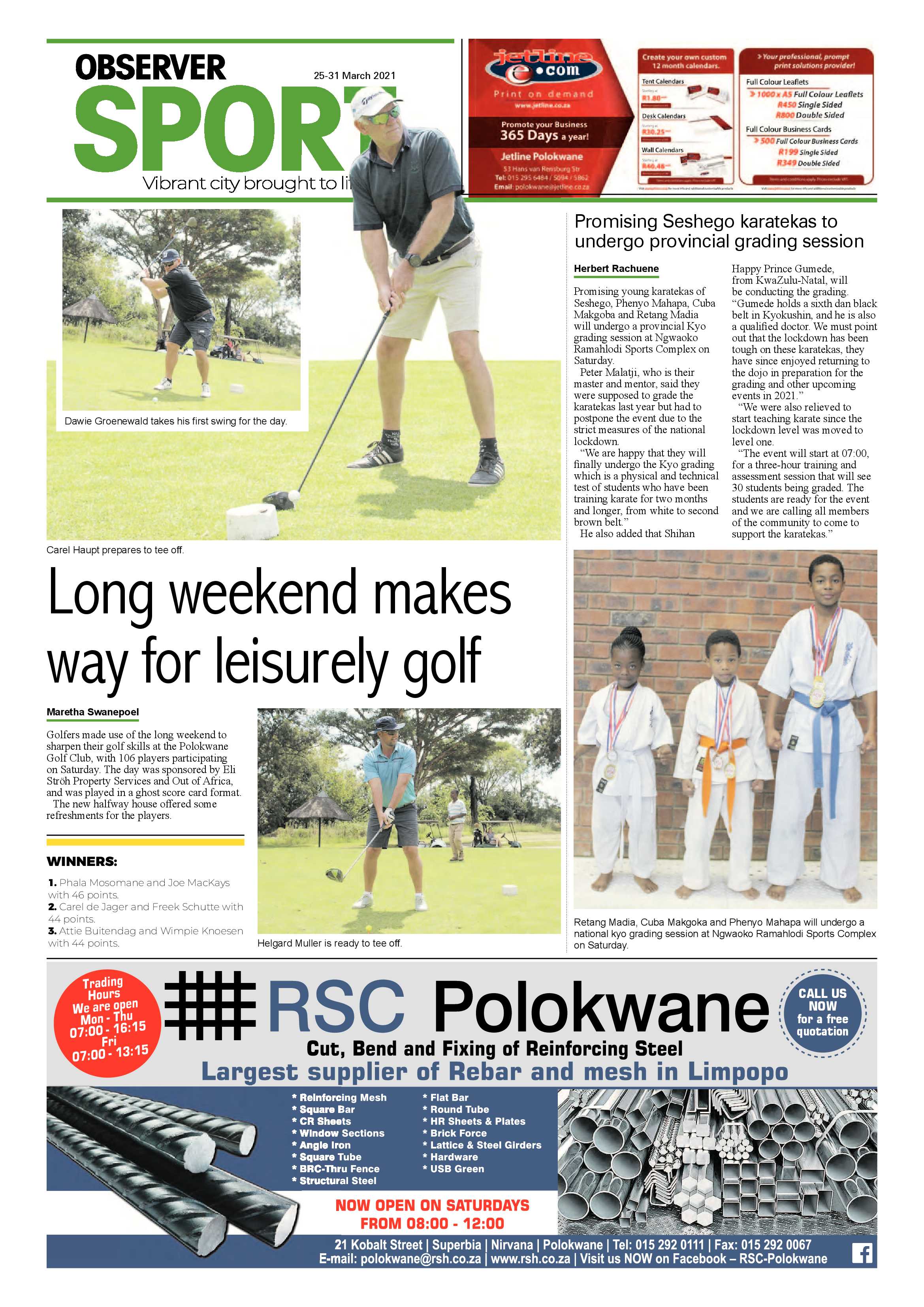 Polokwane Observer 25 March 2021 page 20