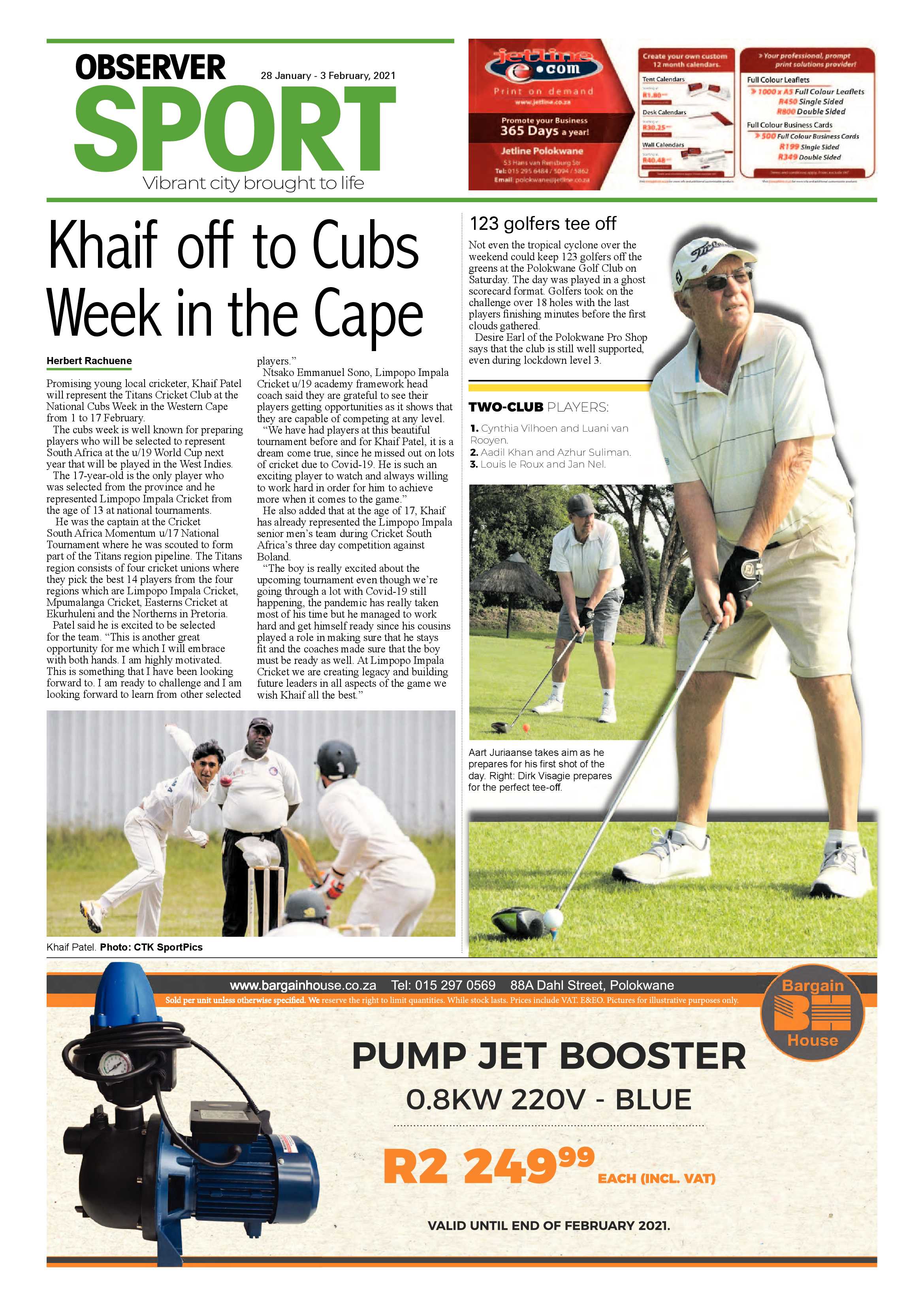 Polokwane Observer 28 January 2021 page 12