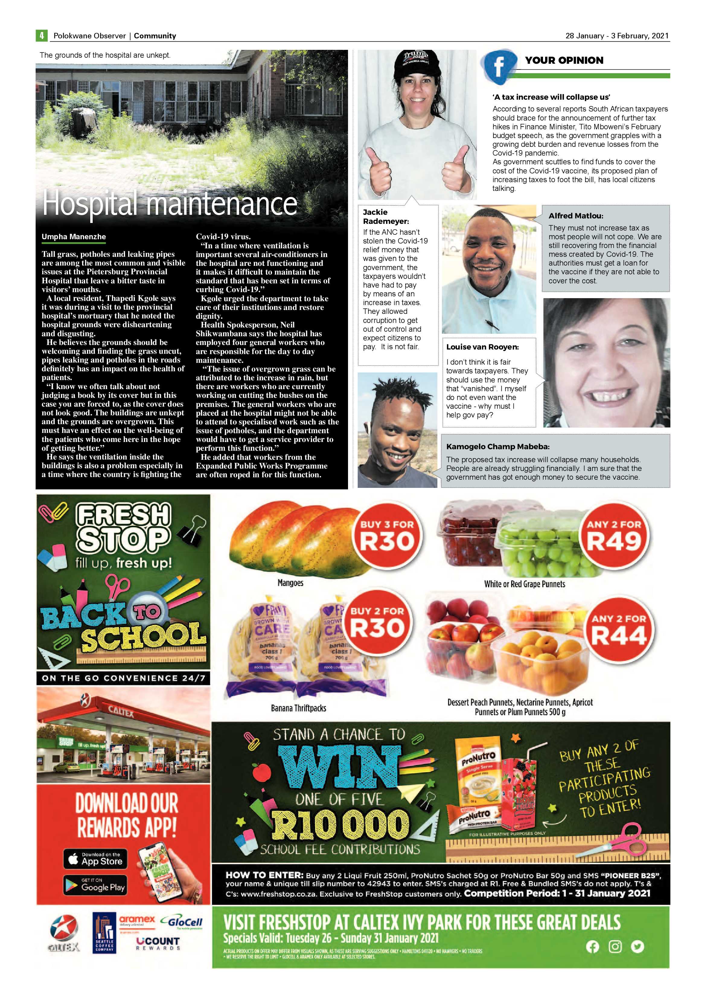 Polokwane Observer 28 January 2021 page 4