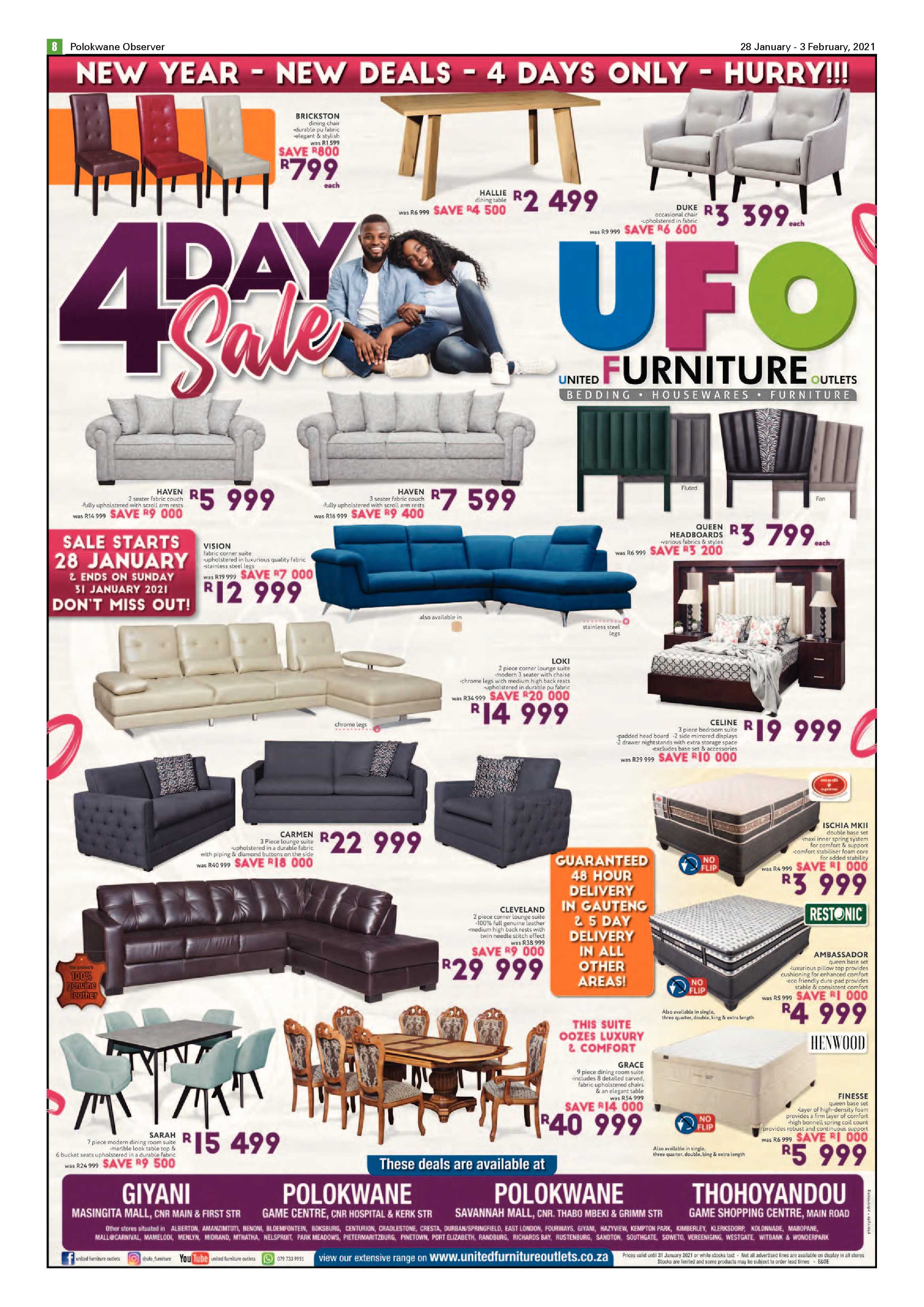 Polokwane Observer 28 January 2021 page 8