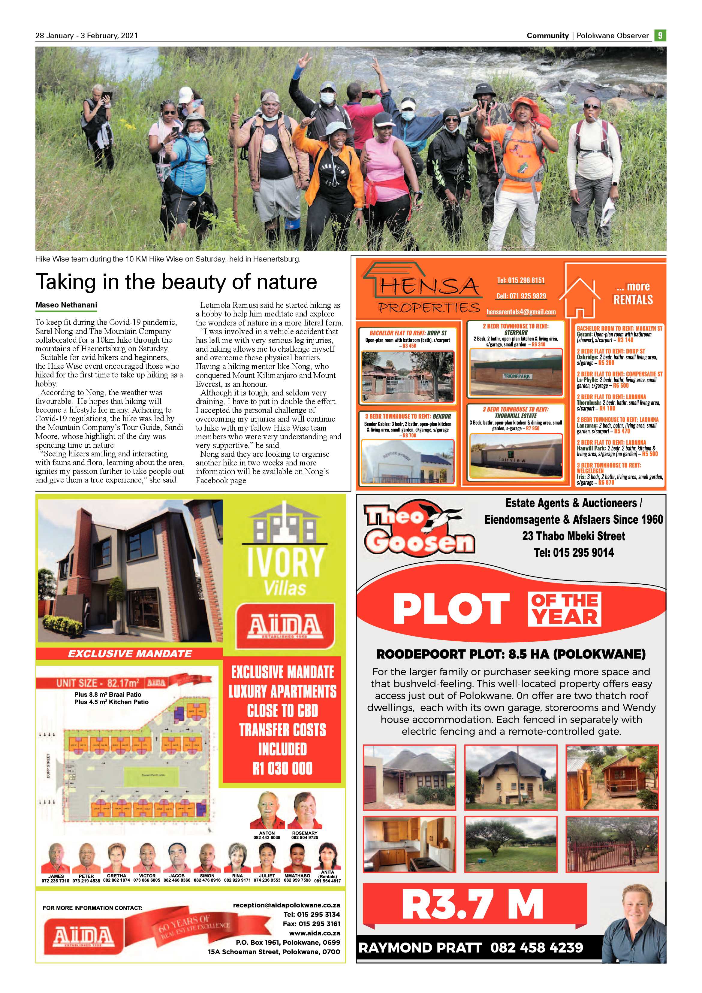 Polokwane Observer 28 January 2021 page 9
