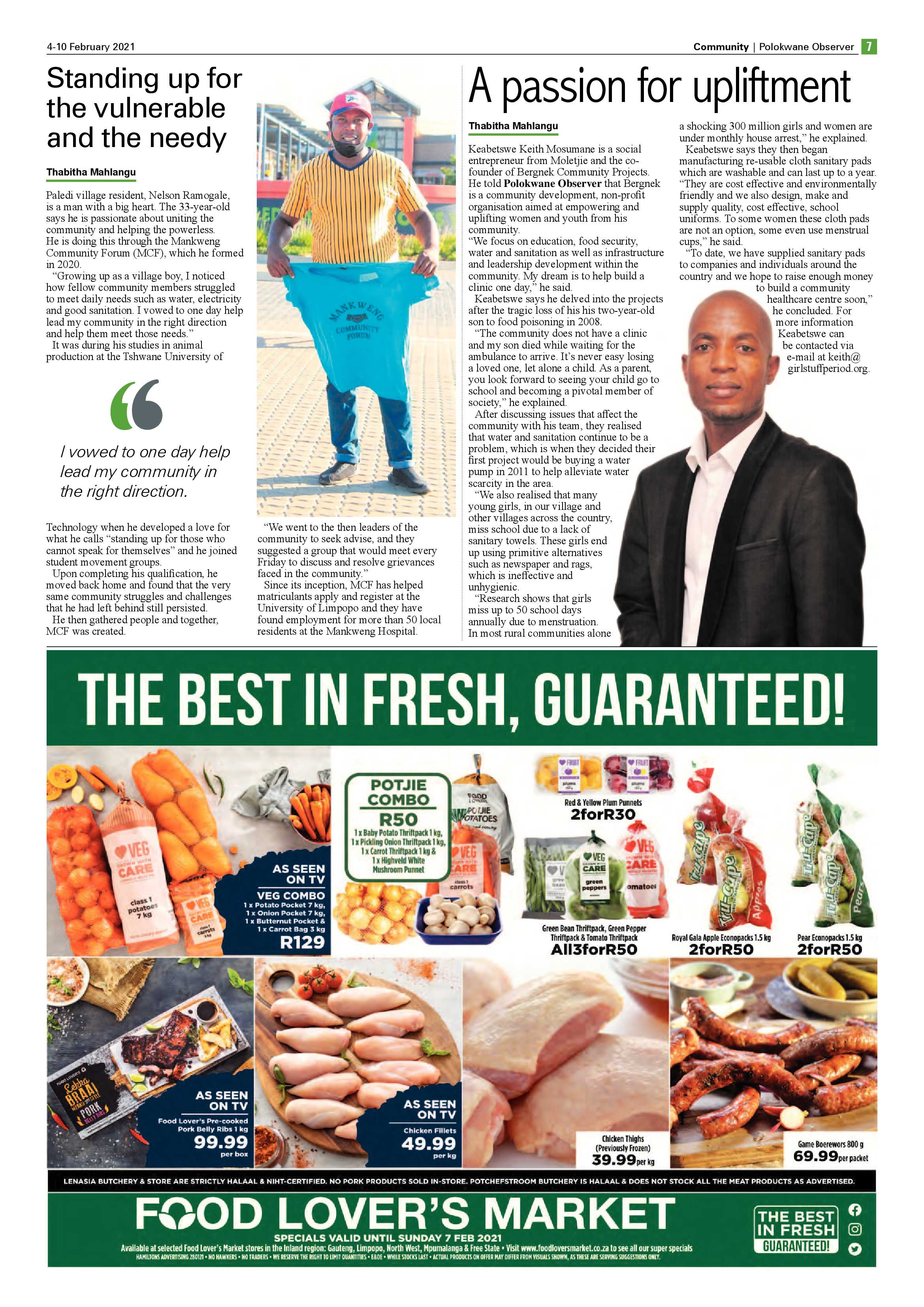 Polokwane Observer 4 February 2021 page 7