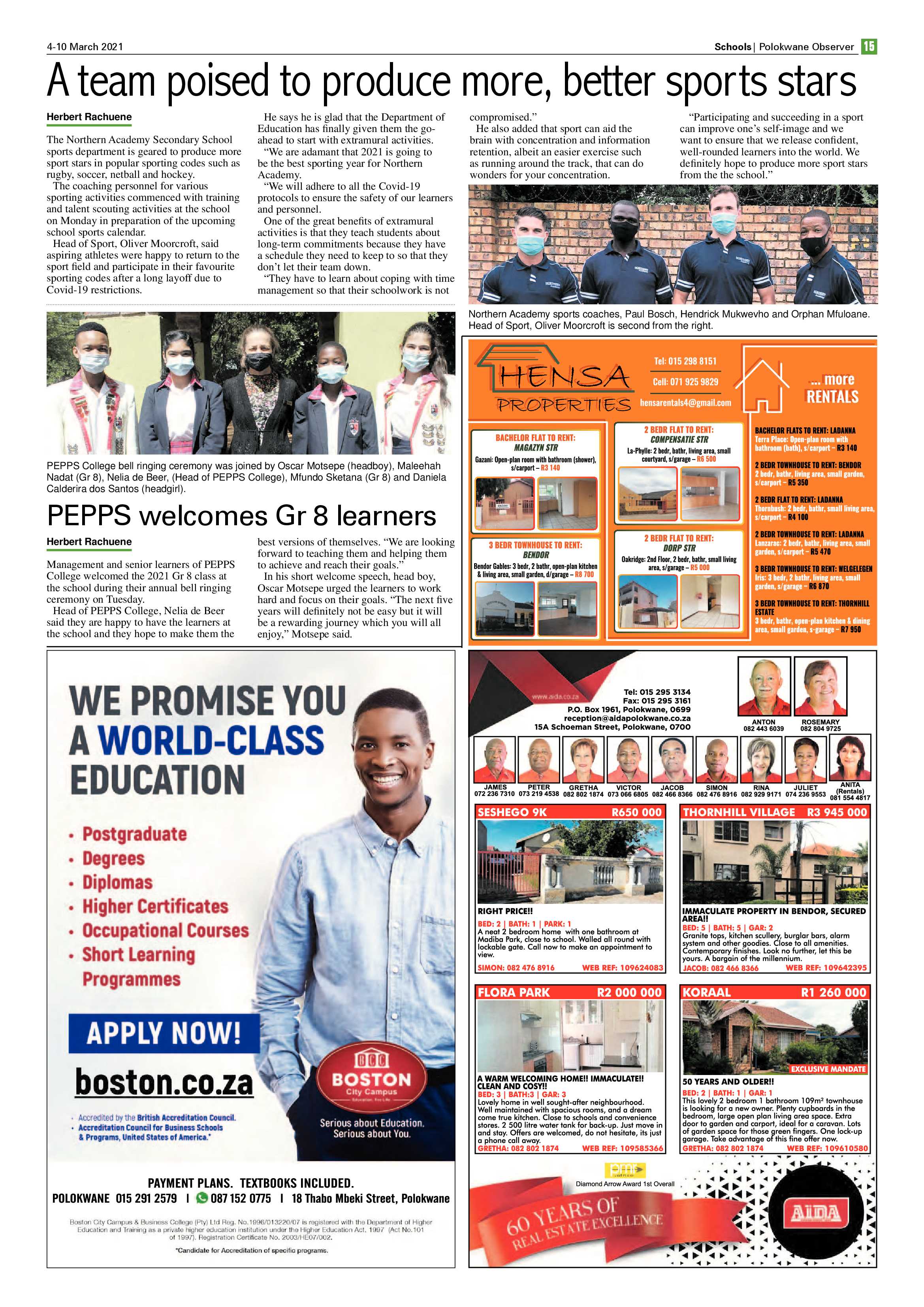 Polokwane Observer 4 March 2021 page 15