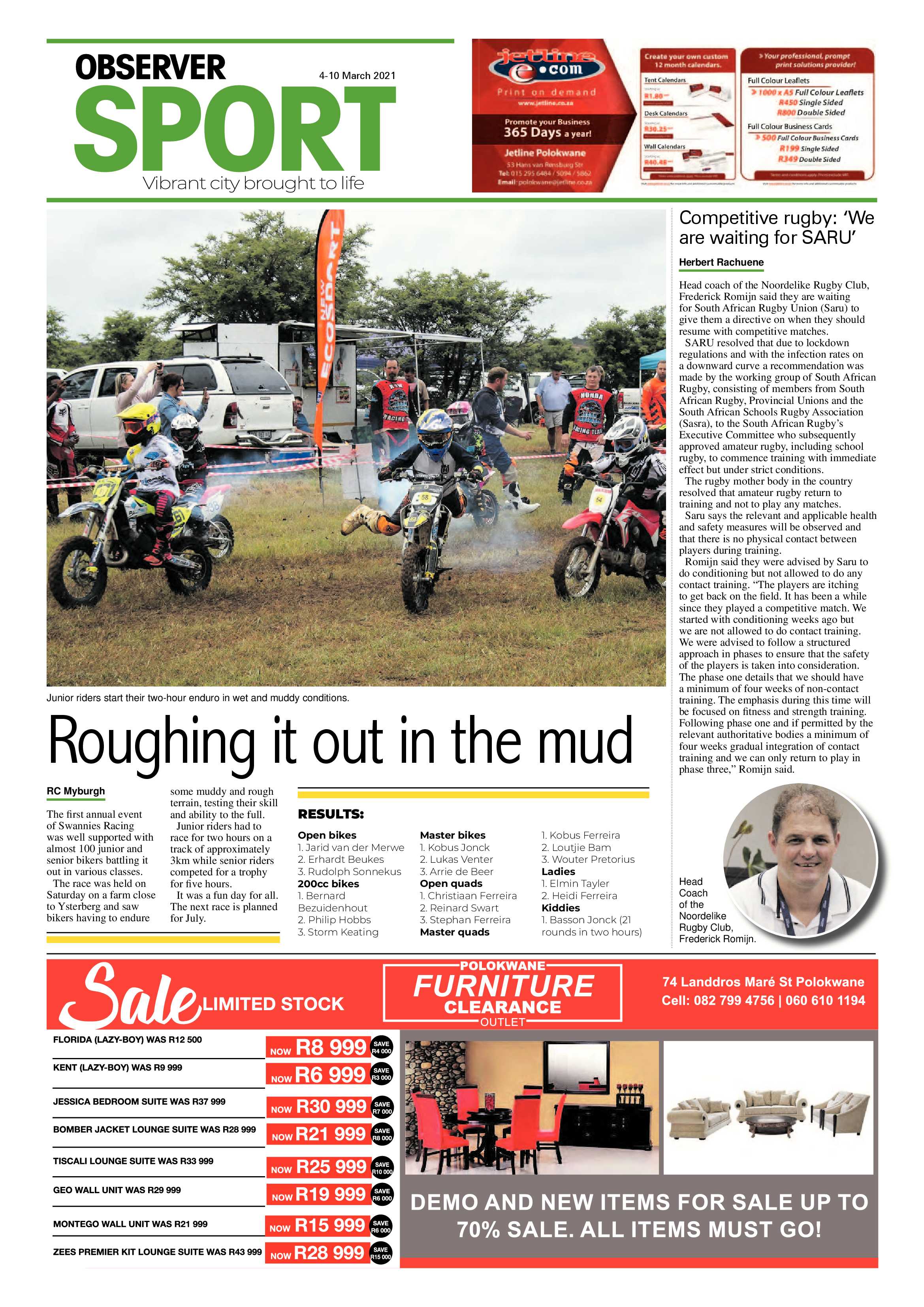 Polokwane Observer 4 March 2021 page 20