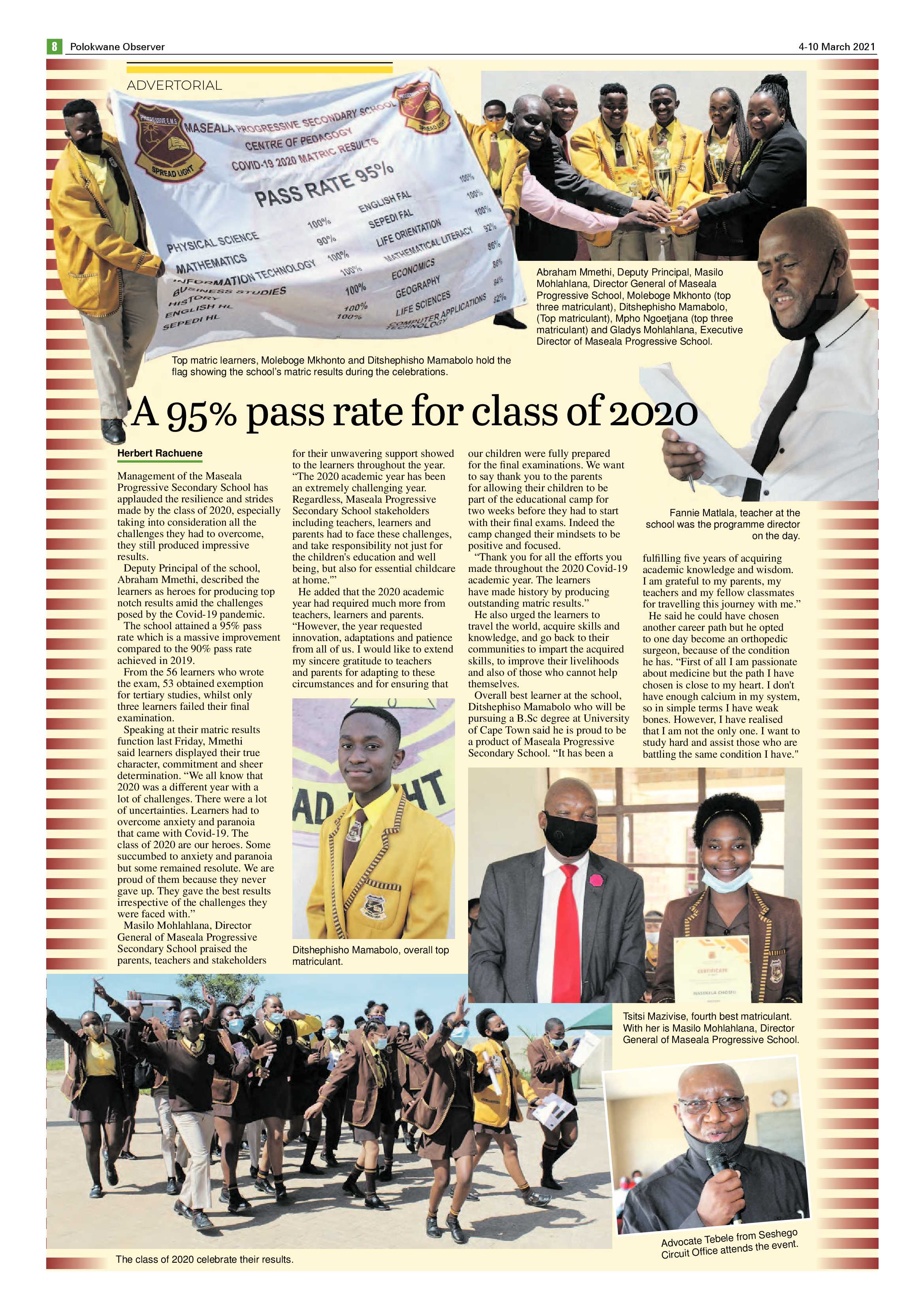 Polokwane Observer 4 March 2021 page 8