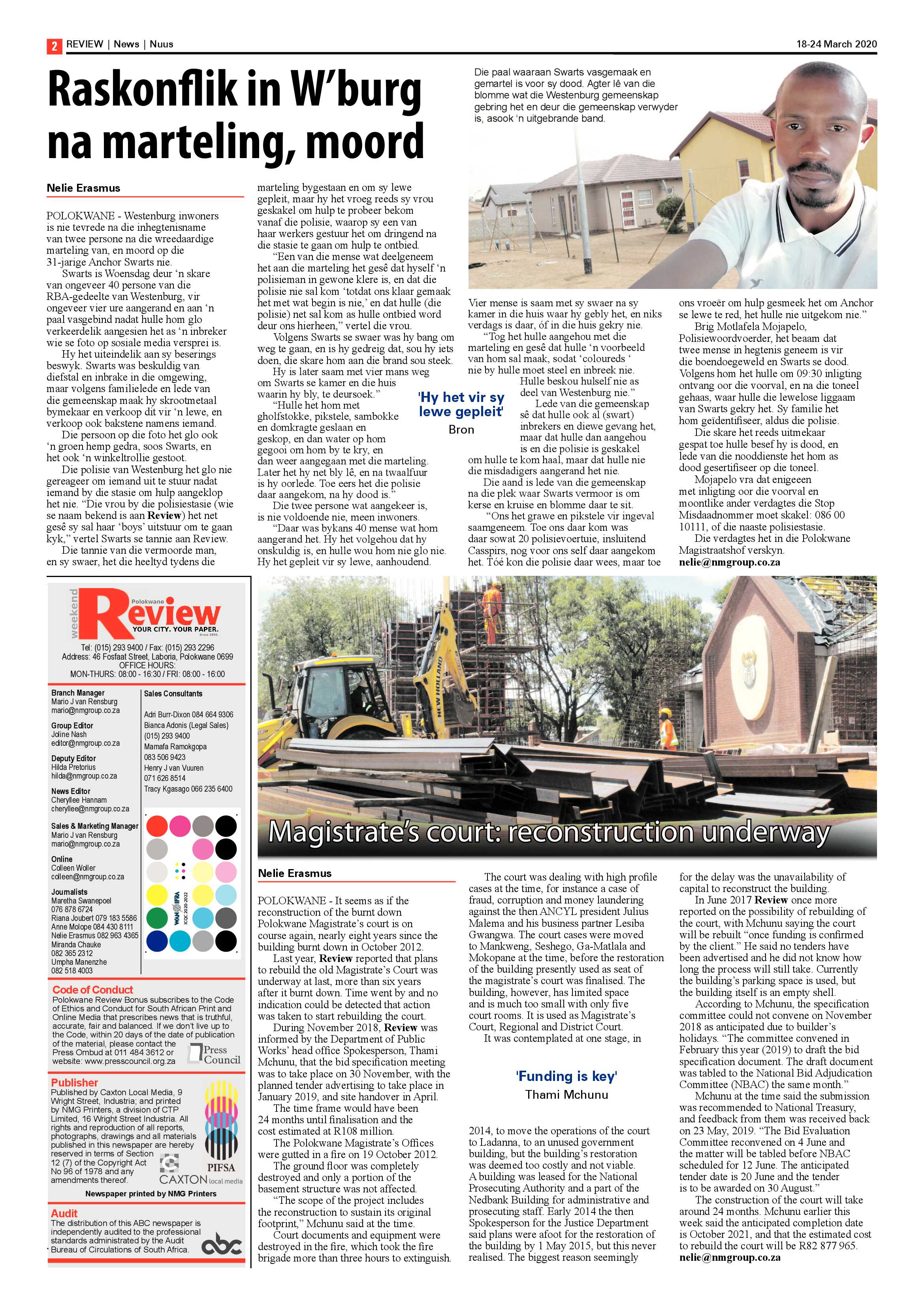 Polokwane Review 18 March 2020 page 2