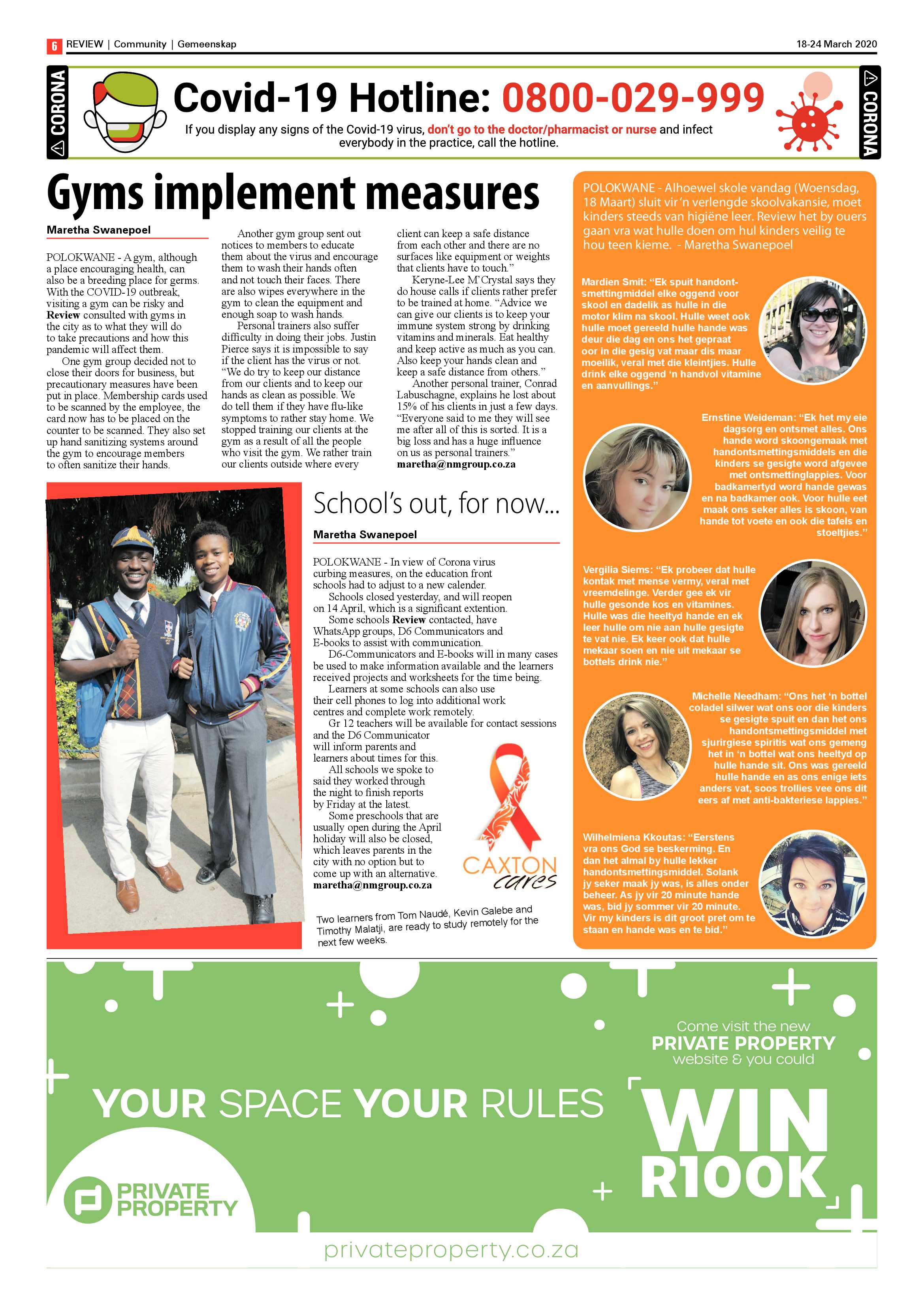 Polokwane Review 18 March 2020 page 6