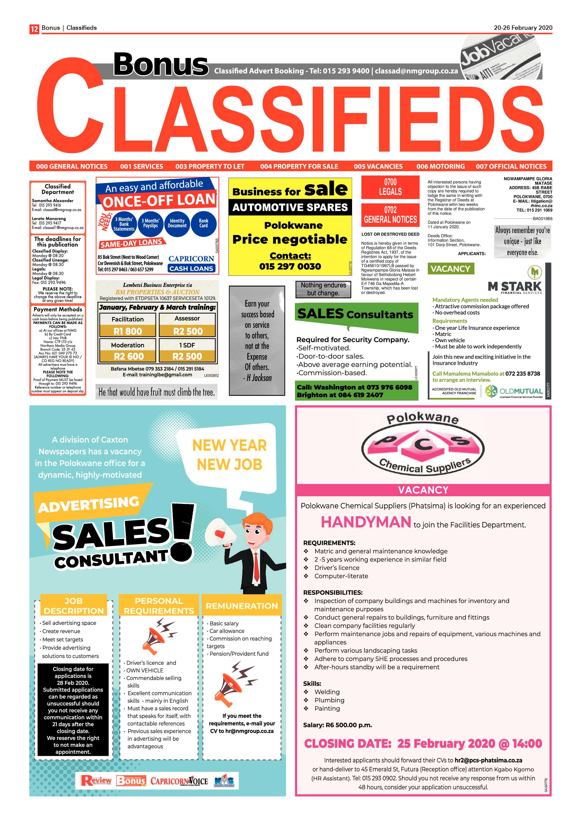 Review Bonus 20 February 2020 page 12