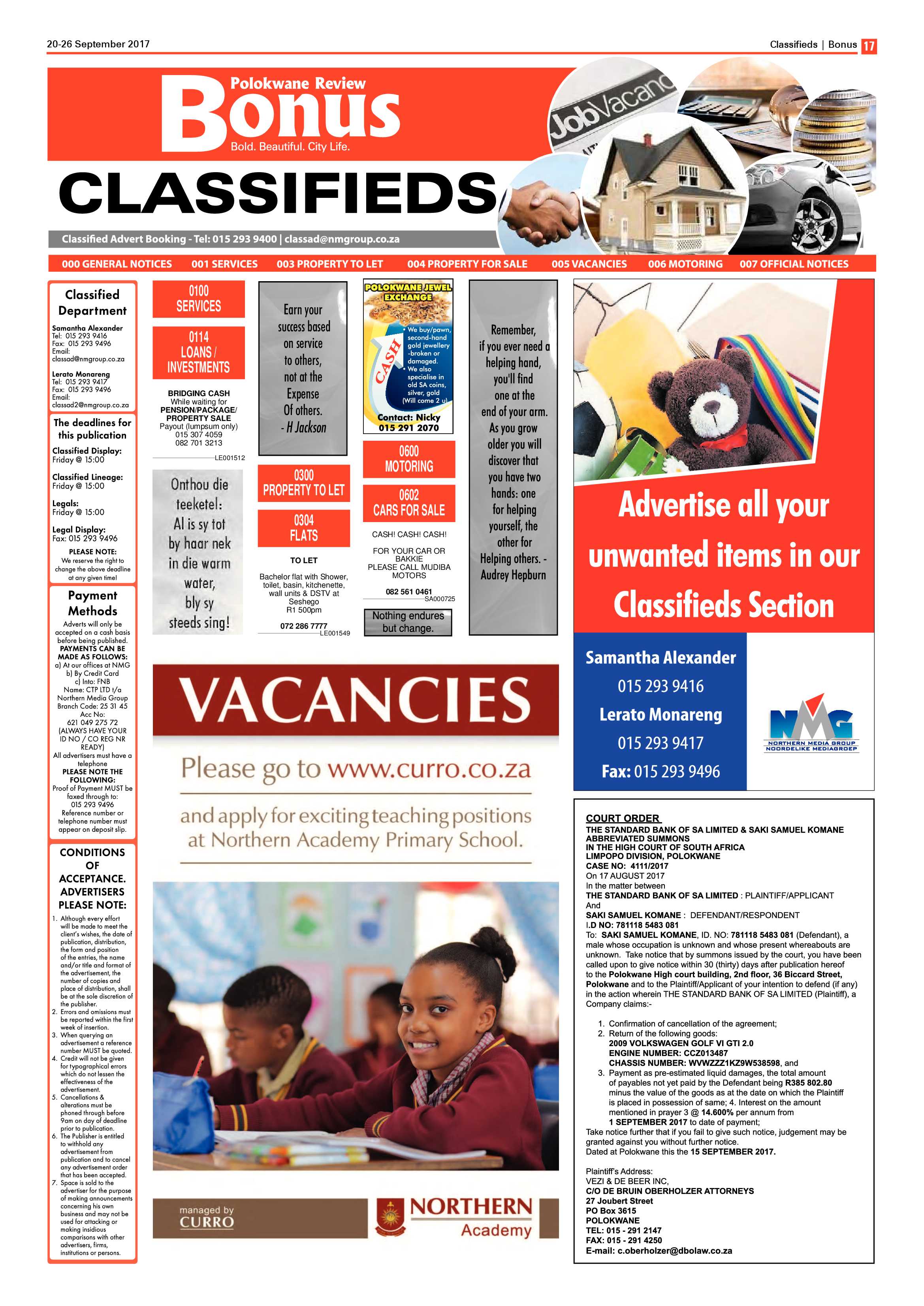 Review Bonus 20 September 2017 page 17