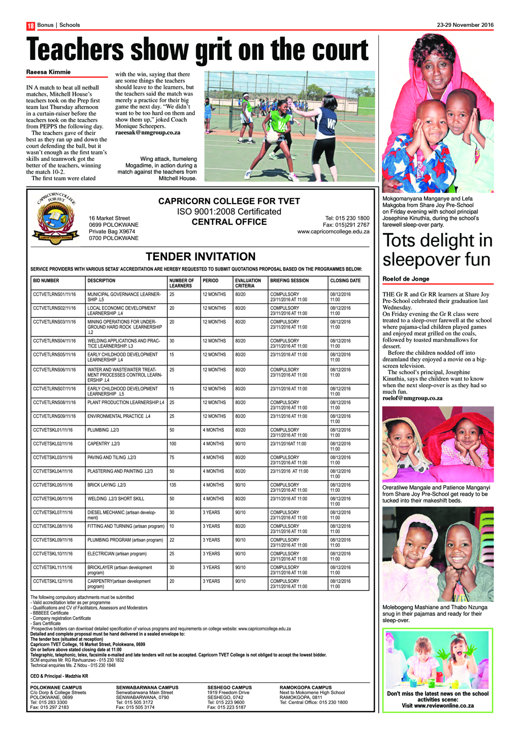 Review Bonus 23 November 2016 page 18