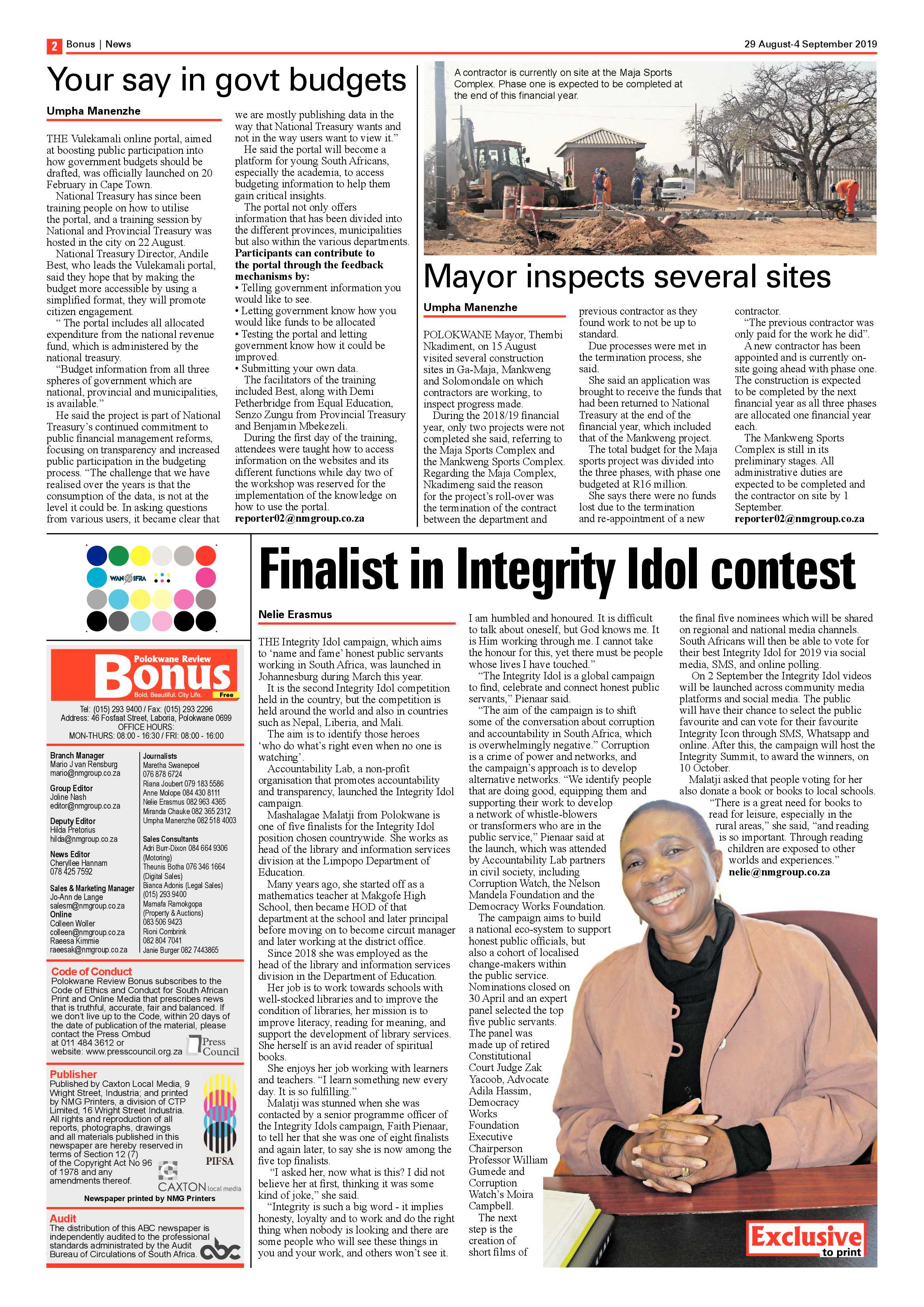 Review Bonus 29 August 2019 page 2