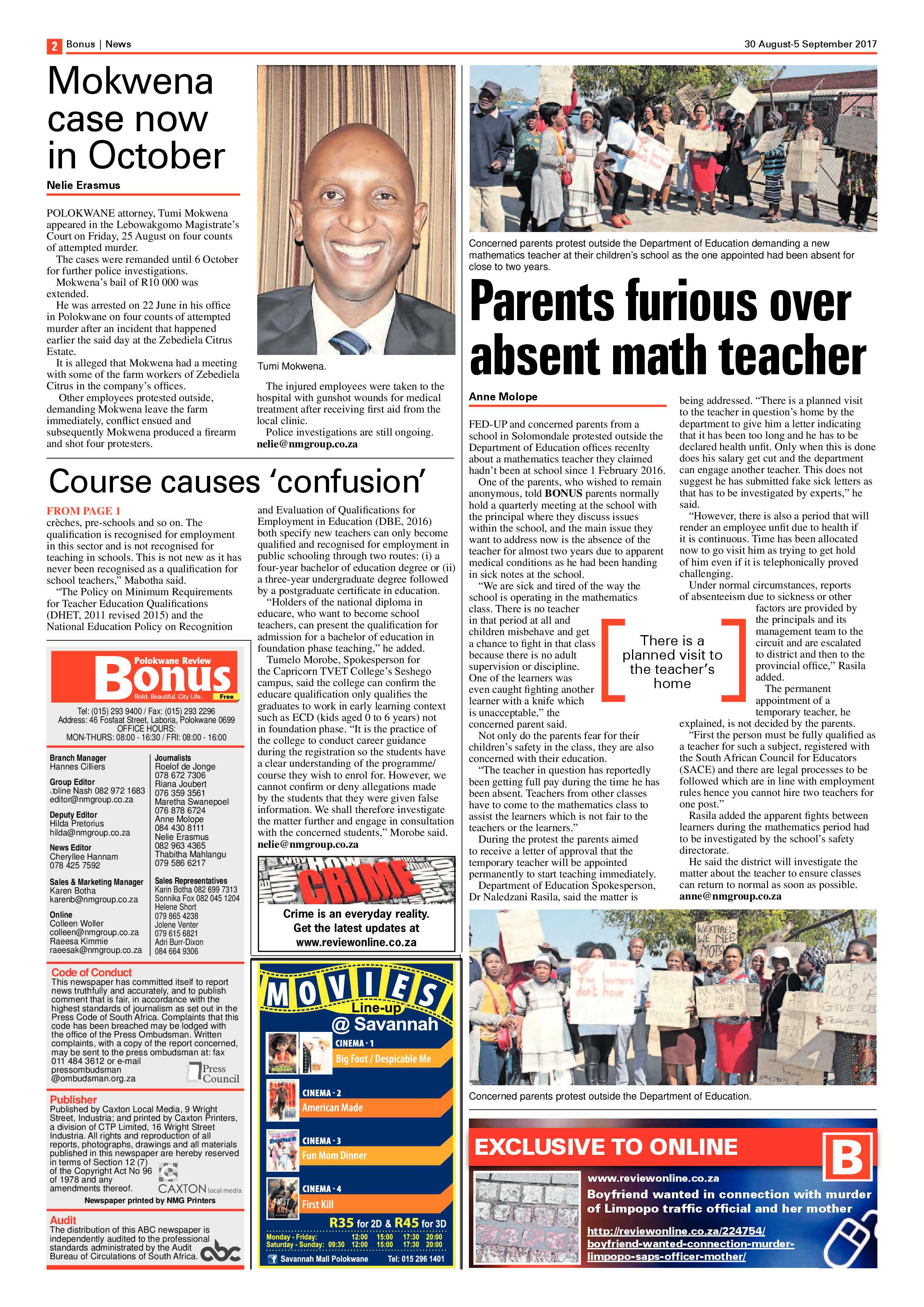 Review Bonus 30 August 2017 page 2