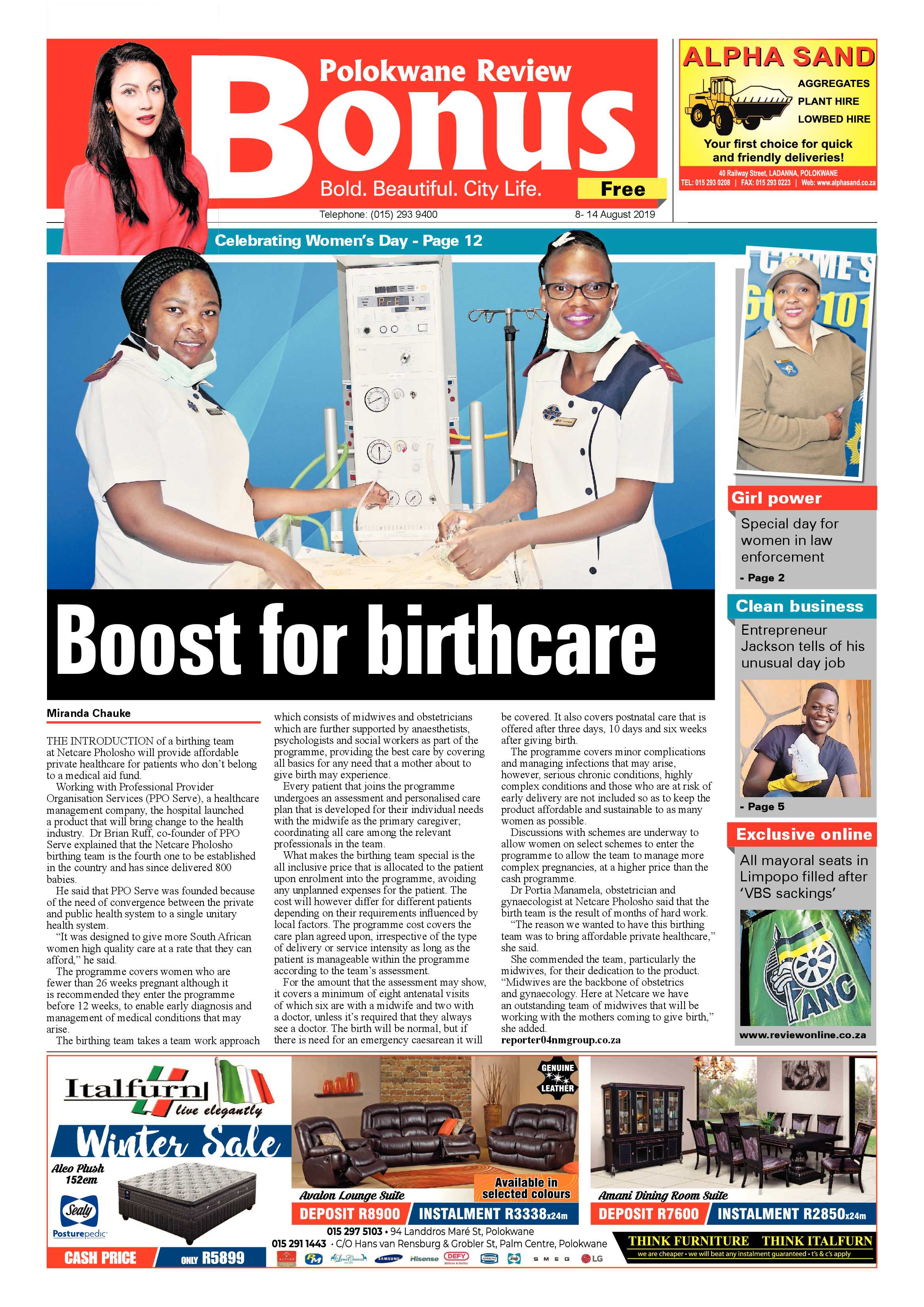 Review Bonus 8 August 2019 page 1